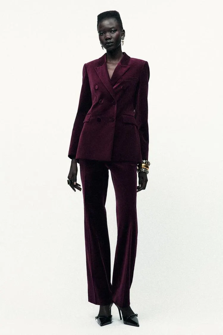 BLAZER DE VELUDO ZW COLLECTION