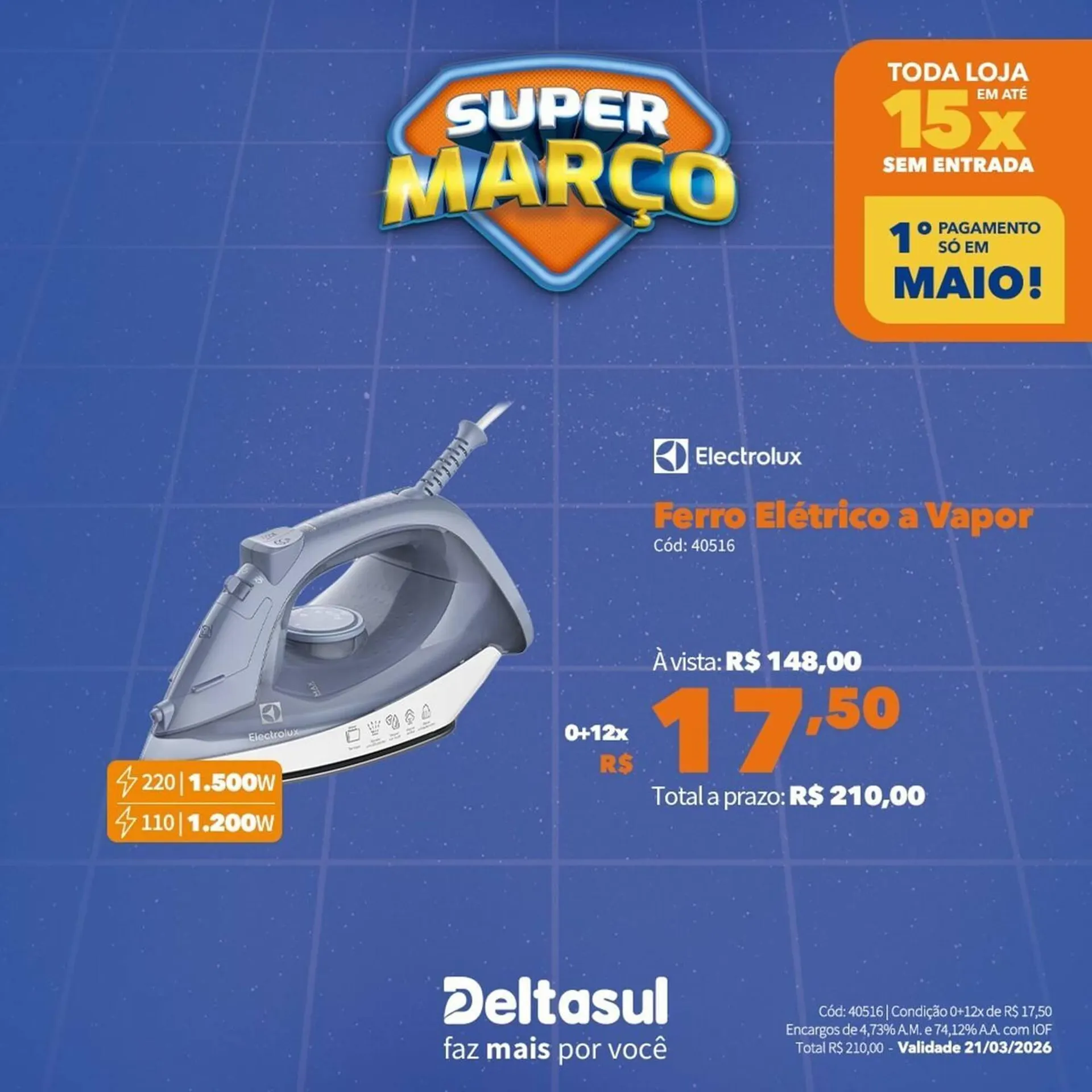 Encarte de Folheto Deltasul 12 de março até 21 de março 2026 - Pagina 3