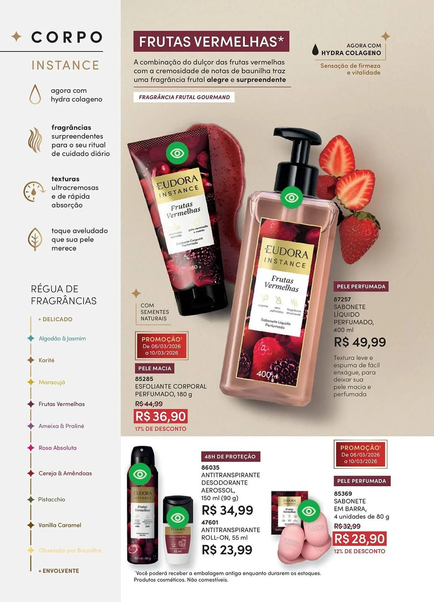 Encarte de Catálogo Eudora 24 de fevereiro até 31 de março 2026 - Pagina 82