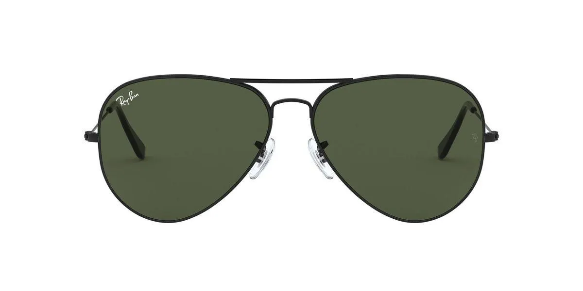 Óculos de Sol Unissex Ray Ban Aviador RB3026L Cor Preto