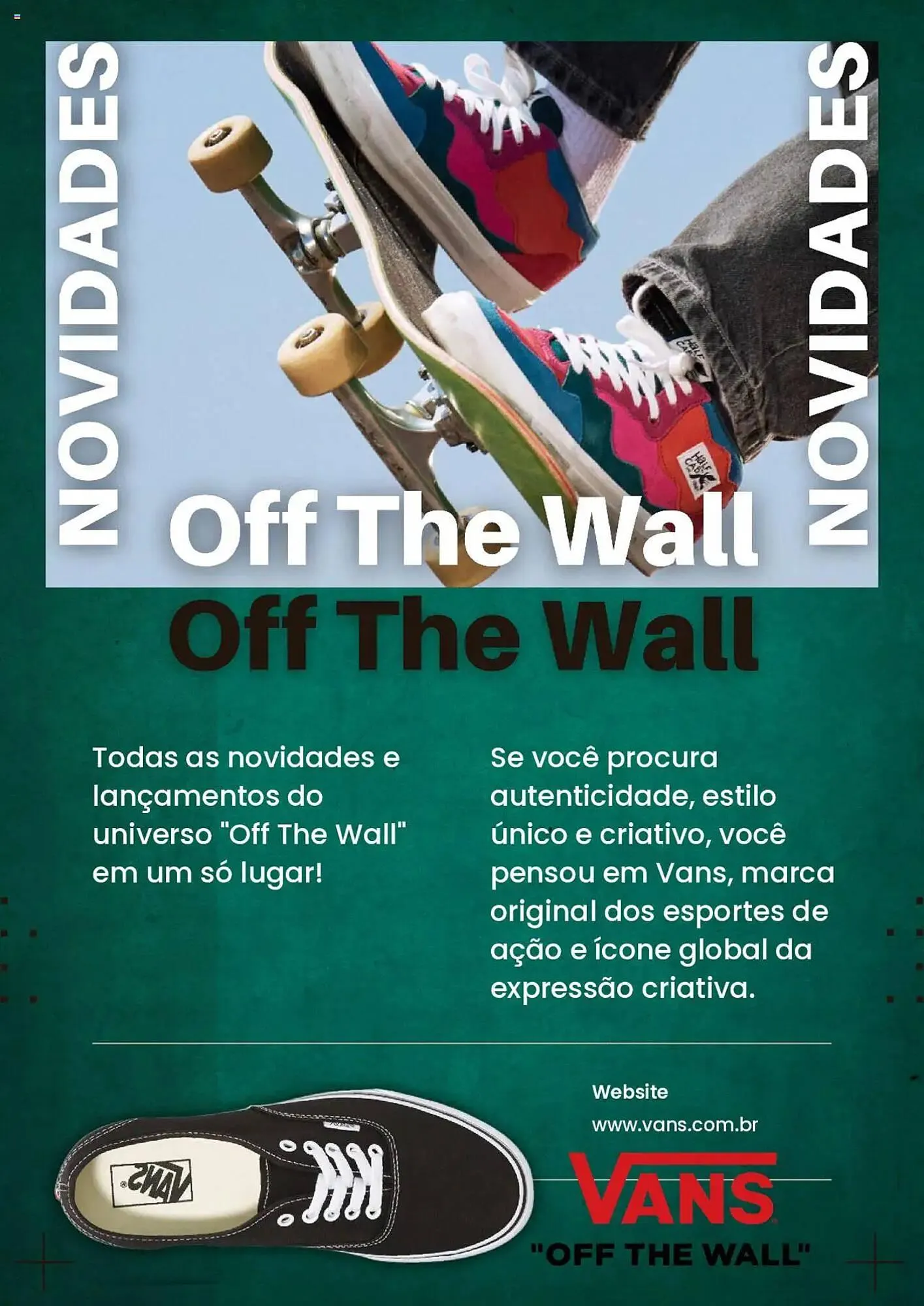 Encarte de Catálogo Vans 15 de abril até 15 de maio 2025 - Pagina 1