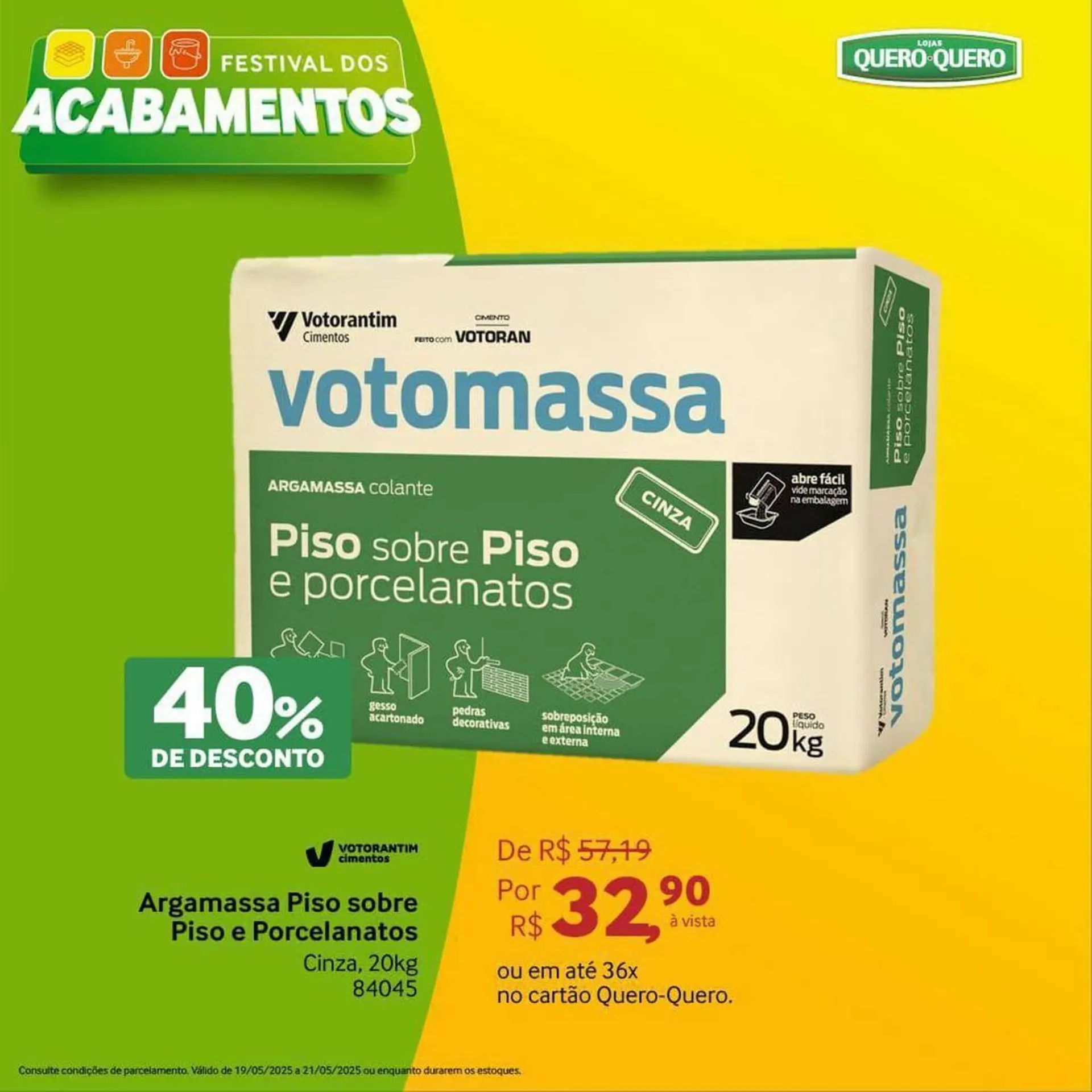 Encarte de Catálogo Quero Quero 19 de maio até 21 de maio 2025 - Pagina 1