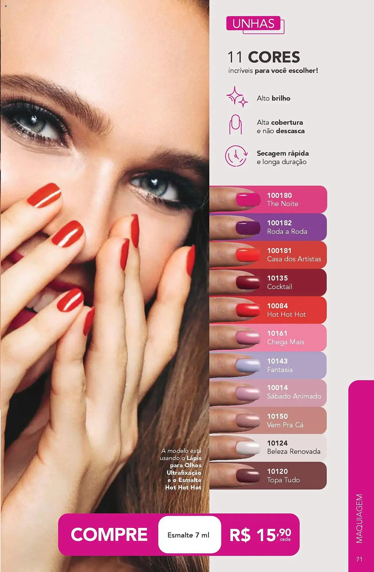 Encarte de Catálogo Jequiti 6 de março até 3 de abril 2026 - Pagina 71