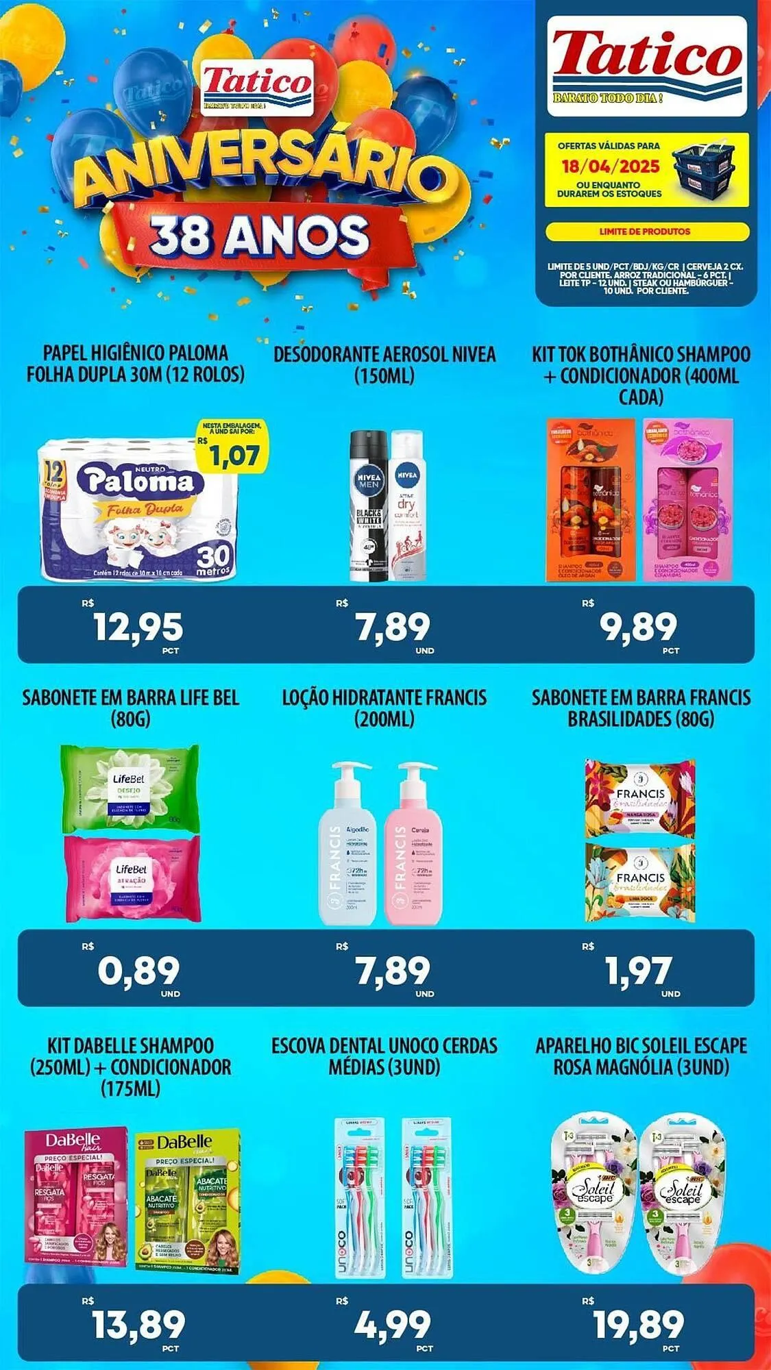 Encarte de Catálogo Tatico 18 de abril até 21 de abril 2025 - Pagina 24