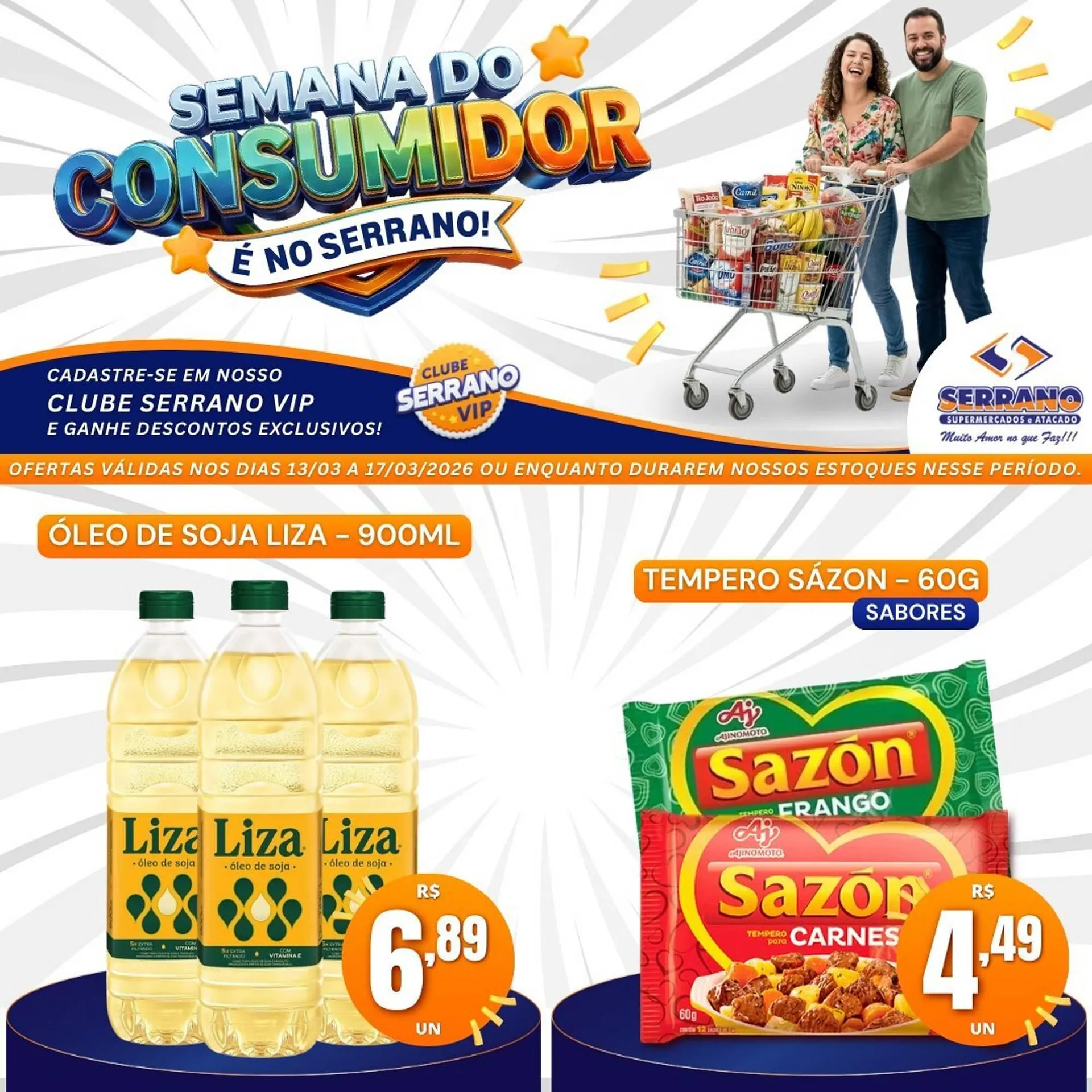 Encarte de Catálogo Serrano Supermercado 13 de março até 17 de março 2026 - Pagina 4