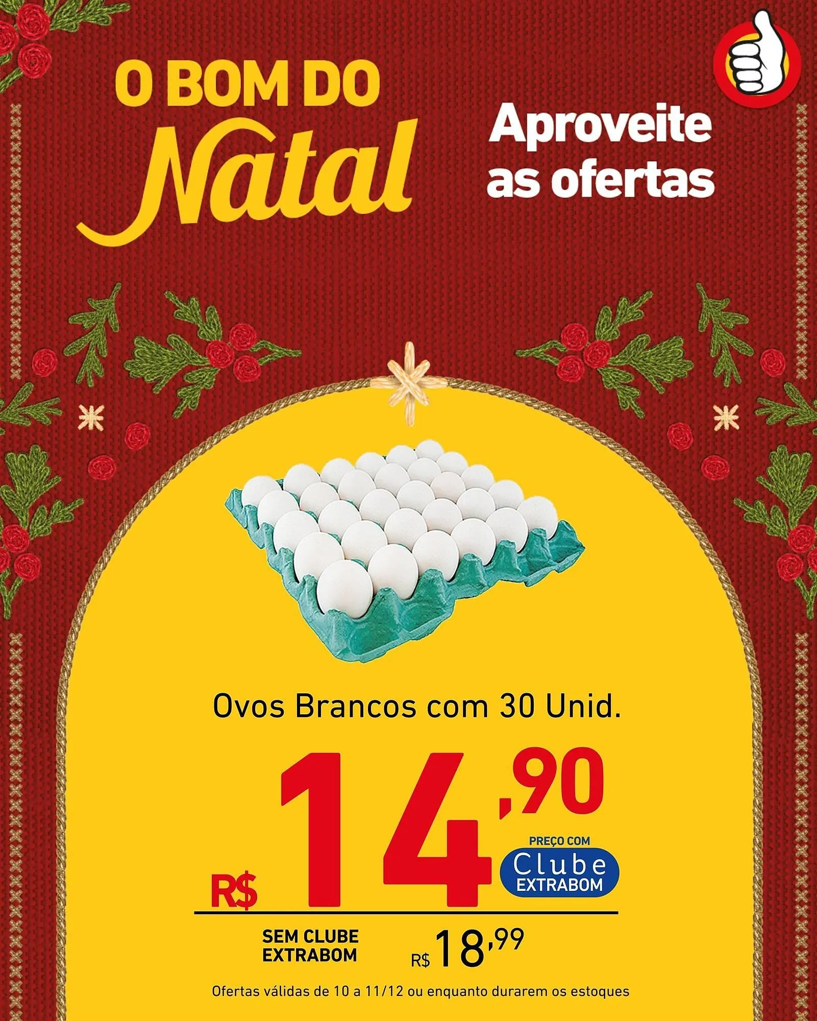 Encarte de Catálogo Extrabom Supermercados 10 de dezembro até 11 de dezembro 2025 - Pagina 1