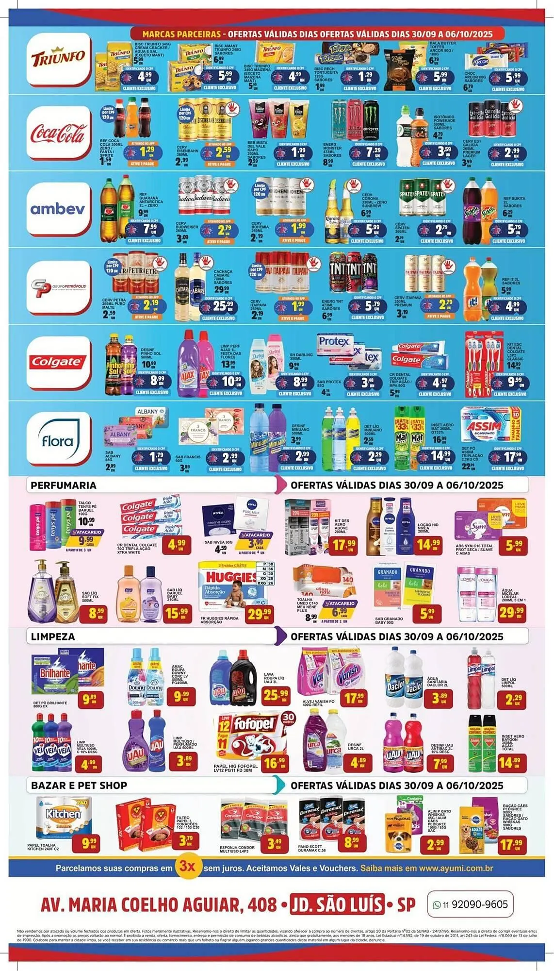 Encarte de Folheto Ayumi Supermercados 2 de outubro até 6 de outubro 2025 - Pagina 4