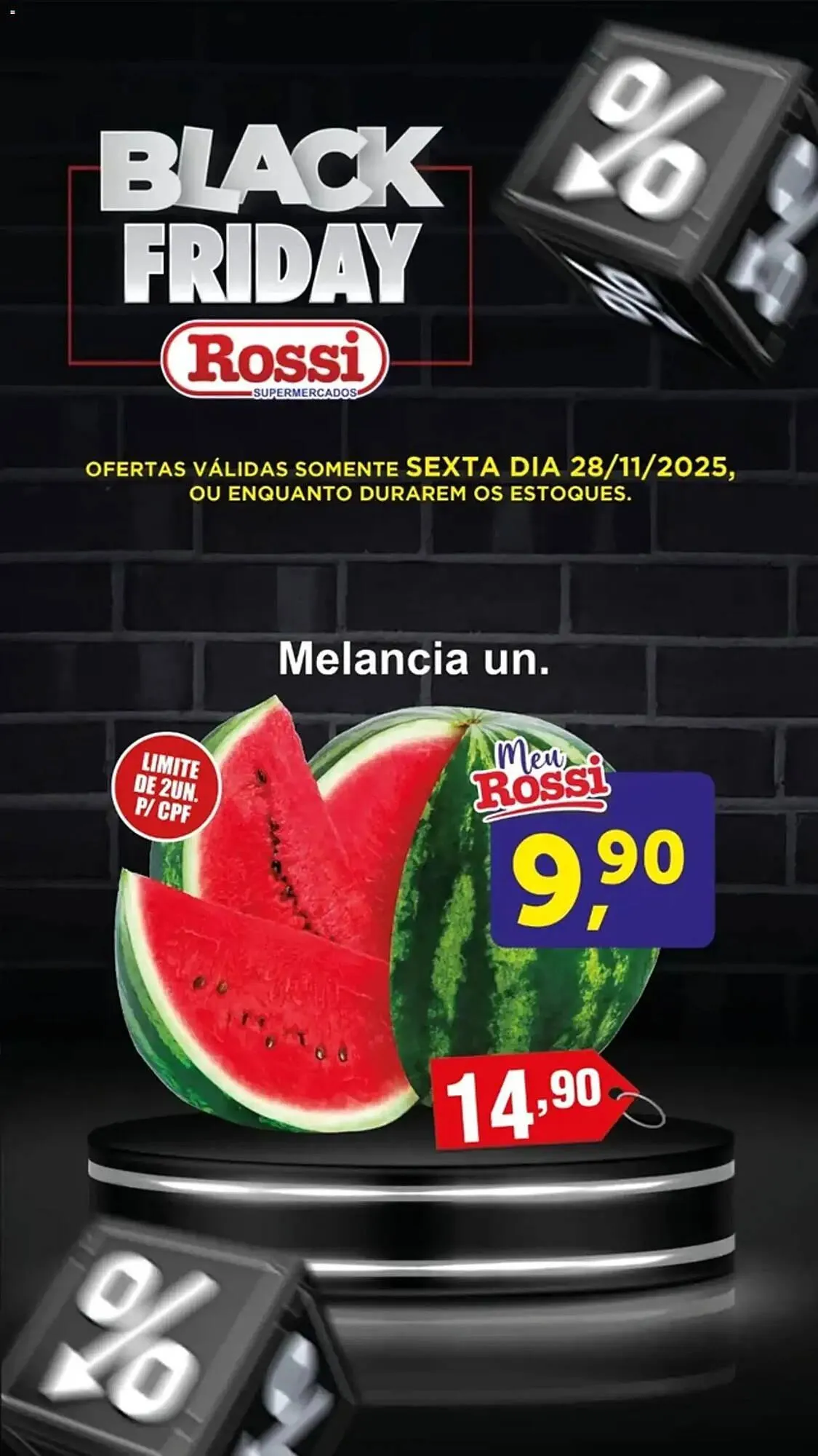 Folheto Rossi Supermercado - 1