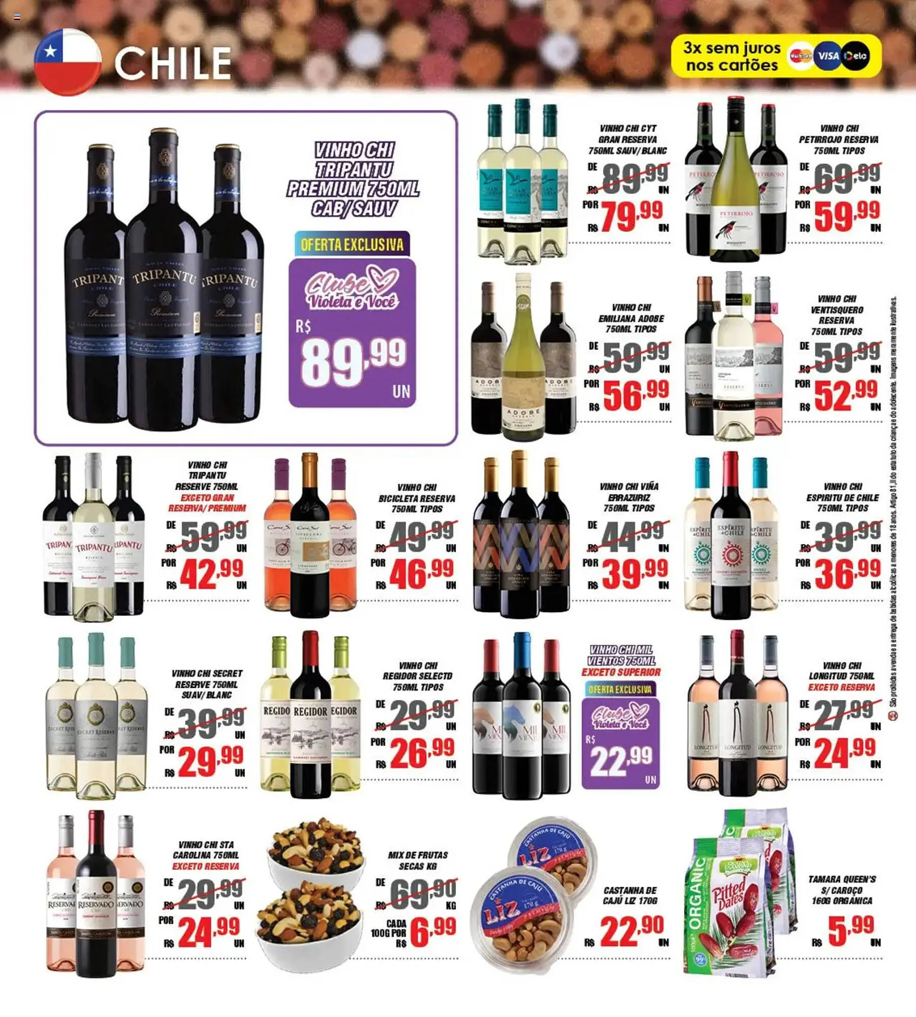 Encarte de Catálogo Violeta Supermercados 6 de junho até 30 de junho 2025 - Pagina 7