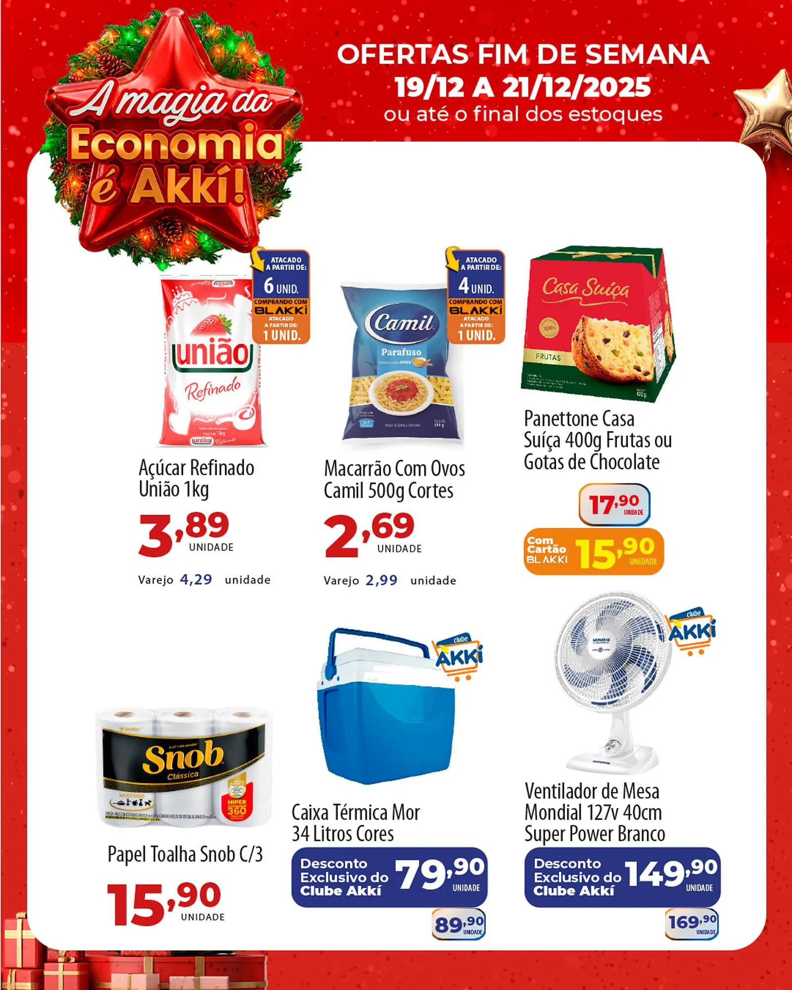 Encarte de Folheto Akki Atacadista 19 de dezembro até 21 de dezembro 2025 - Pagina 3