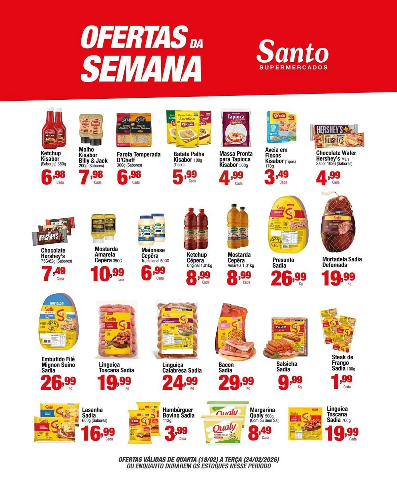 Encarte de Catálogo Santo Supermercados 20 de fevereiro até 22 de fevereiro 2026 - Pagina 3