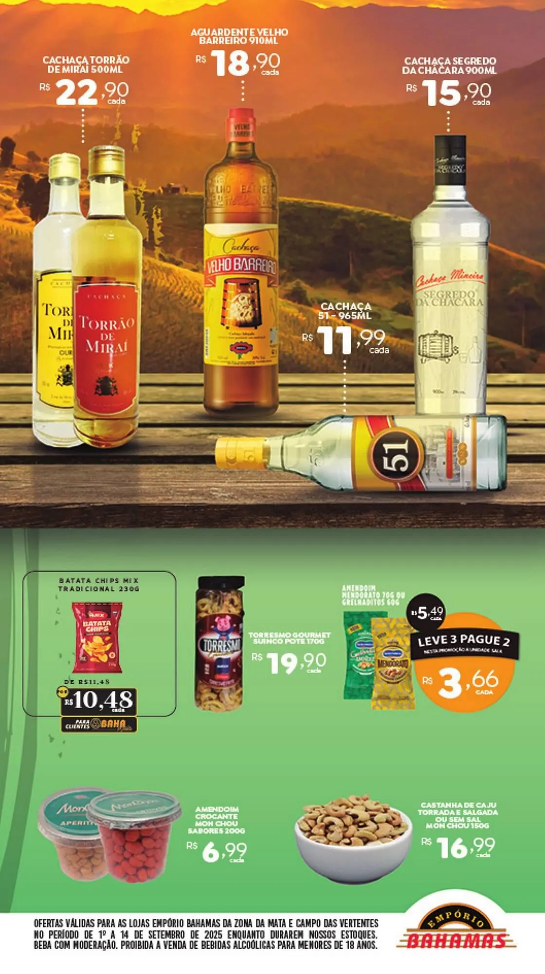 Encarte de catálogo Empório Bahamas 1 de setembro até 14 de setembro 2025 - Pagina 7