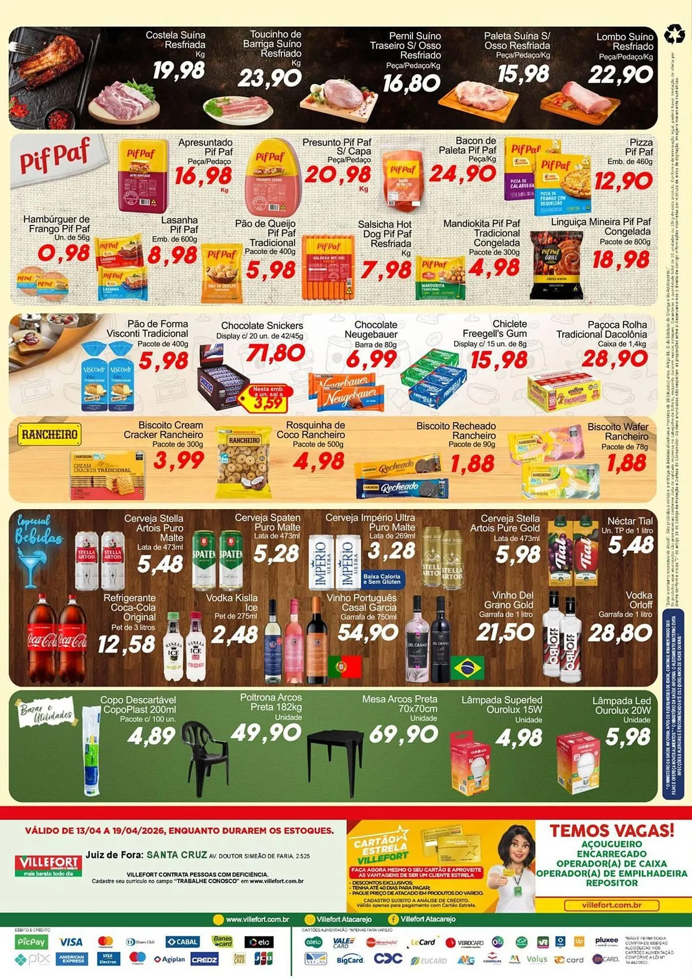 Encarte de Catálogo Villefort Atacadista 13 de abril até 19 de abril 2026 - Pagina 2