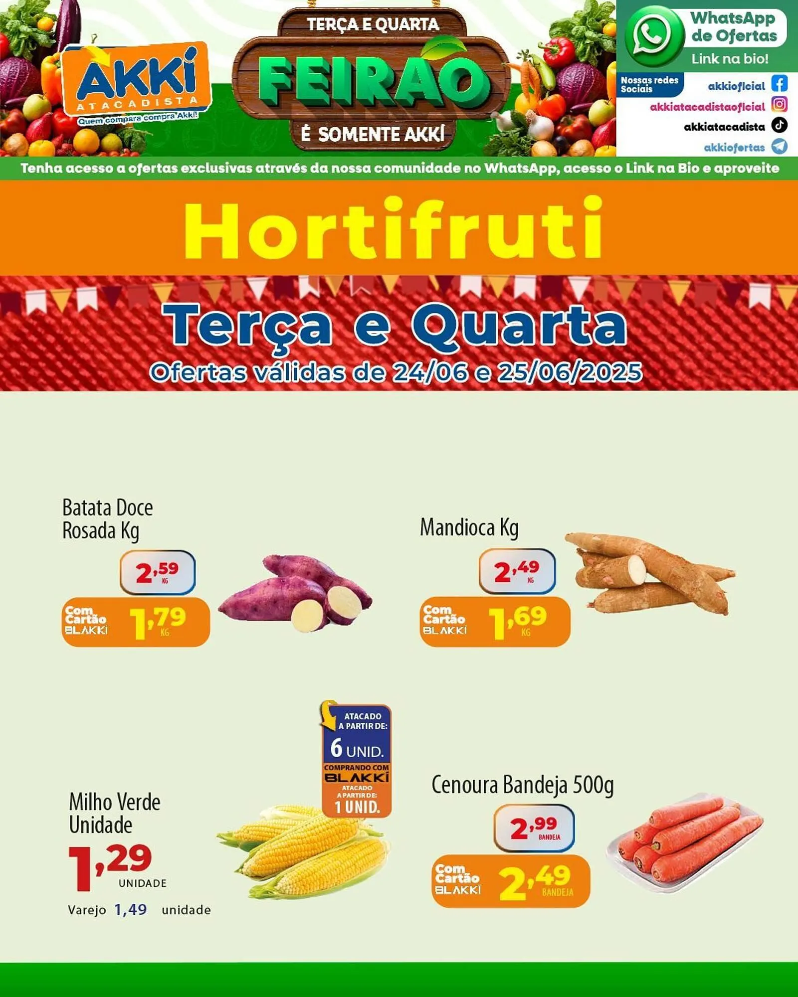 Encarte de Catálogo Akki Atacadista 23 de junho até 25 de junho 2025 - Pagina 4