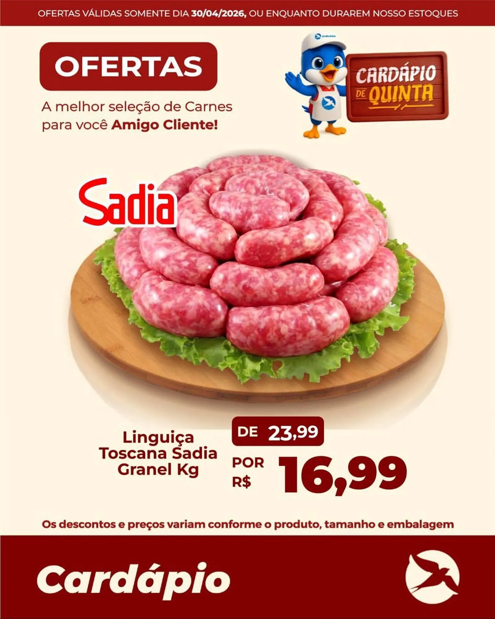 Encarte de Folheto Andorinha Hipermercado 30 de abril até 30 de abril 2026 - Pagina 2