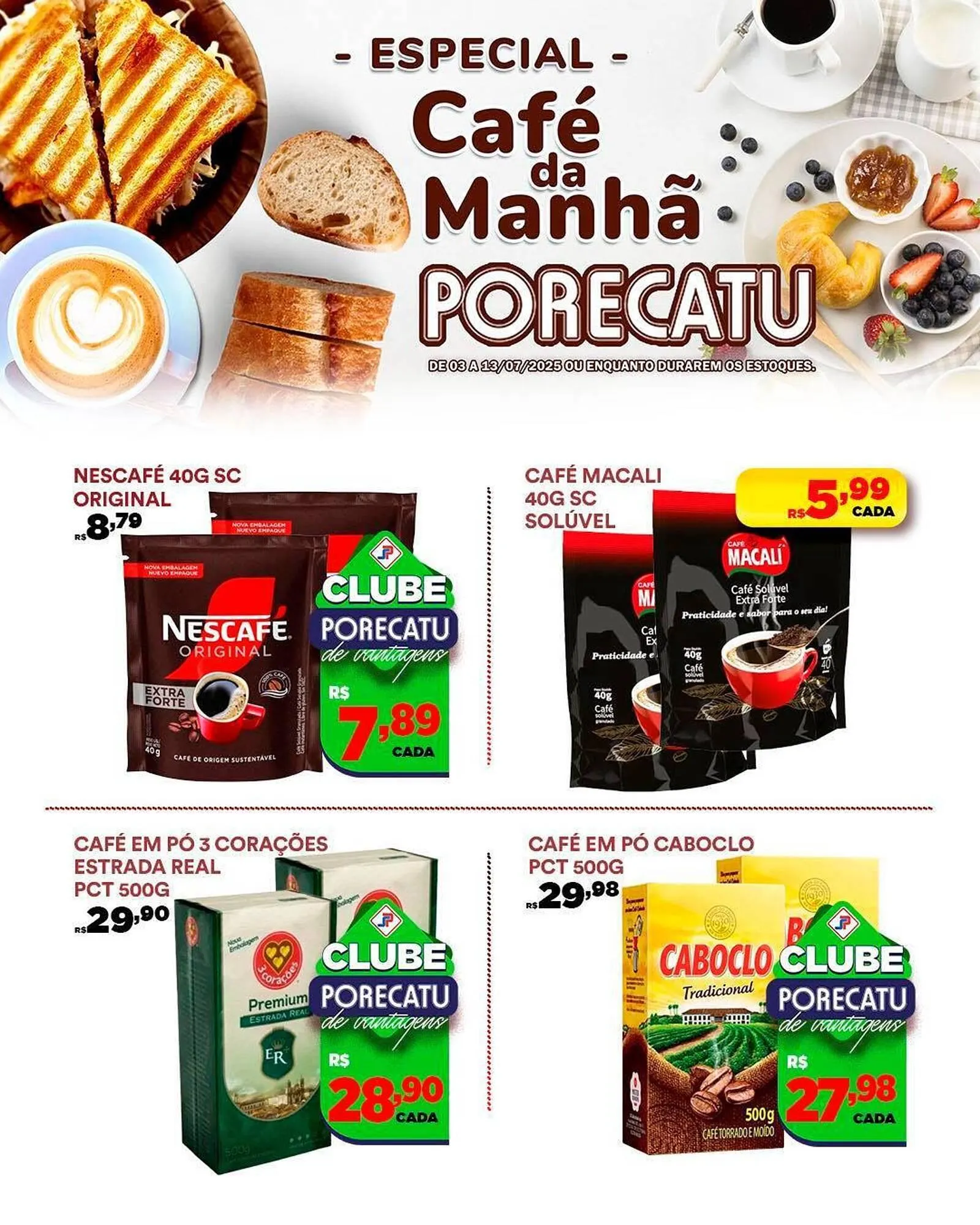 Encarte de Catálogo Supermercado Porecatu 5 de julho até 13 de julho 2025 - Pagina 2