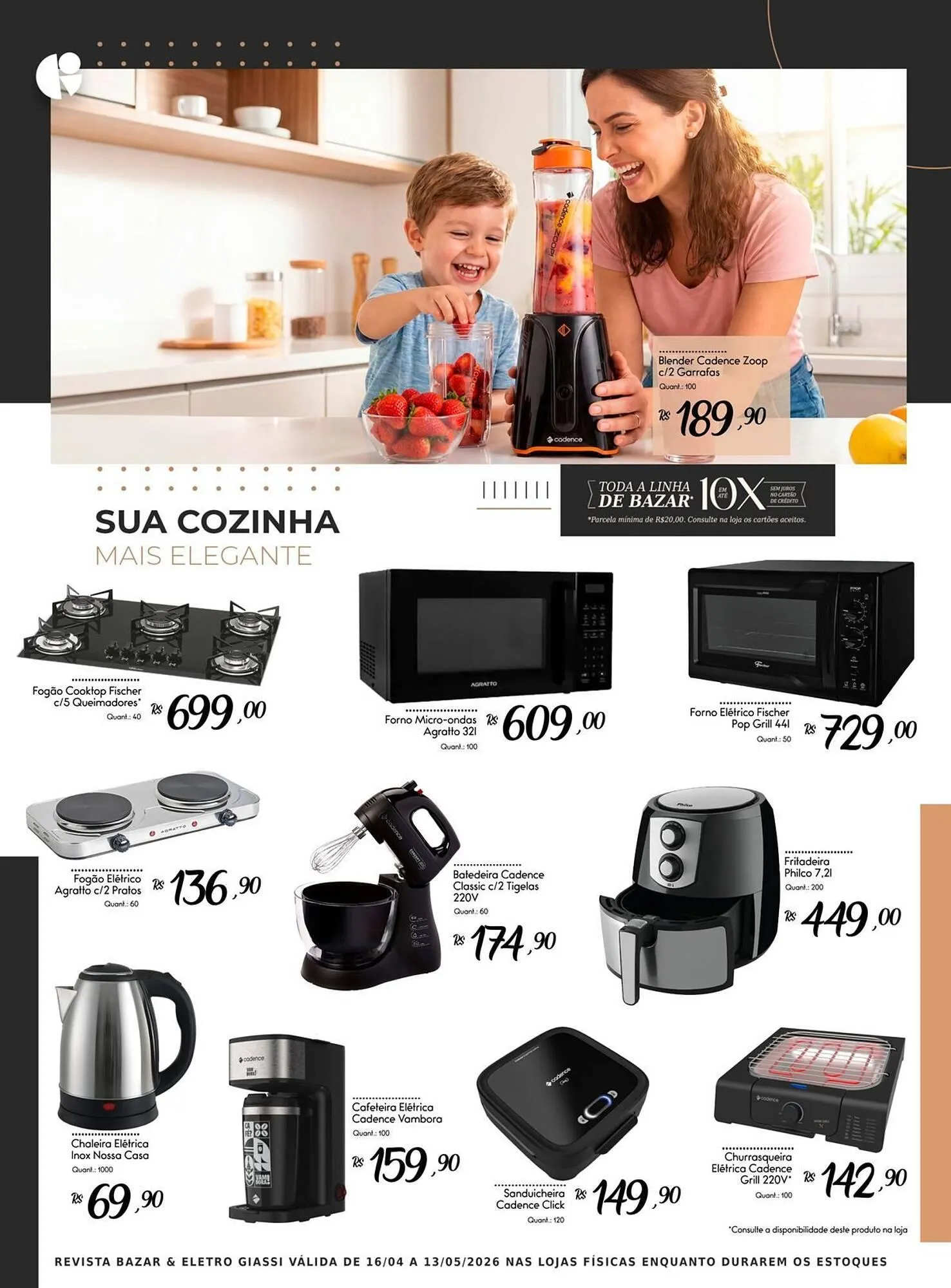 Encarte de Encarte Giassi Supermercados 16 de abril até 13 de maio 2026 - Pagina 2