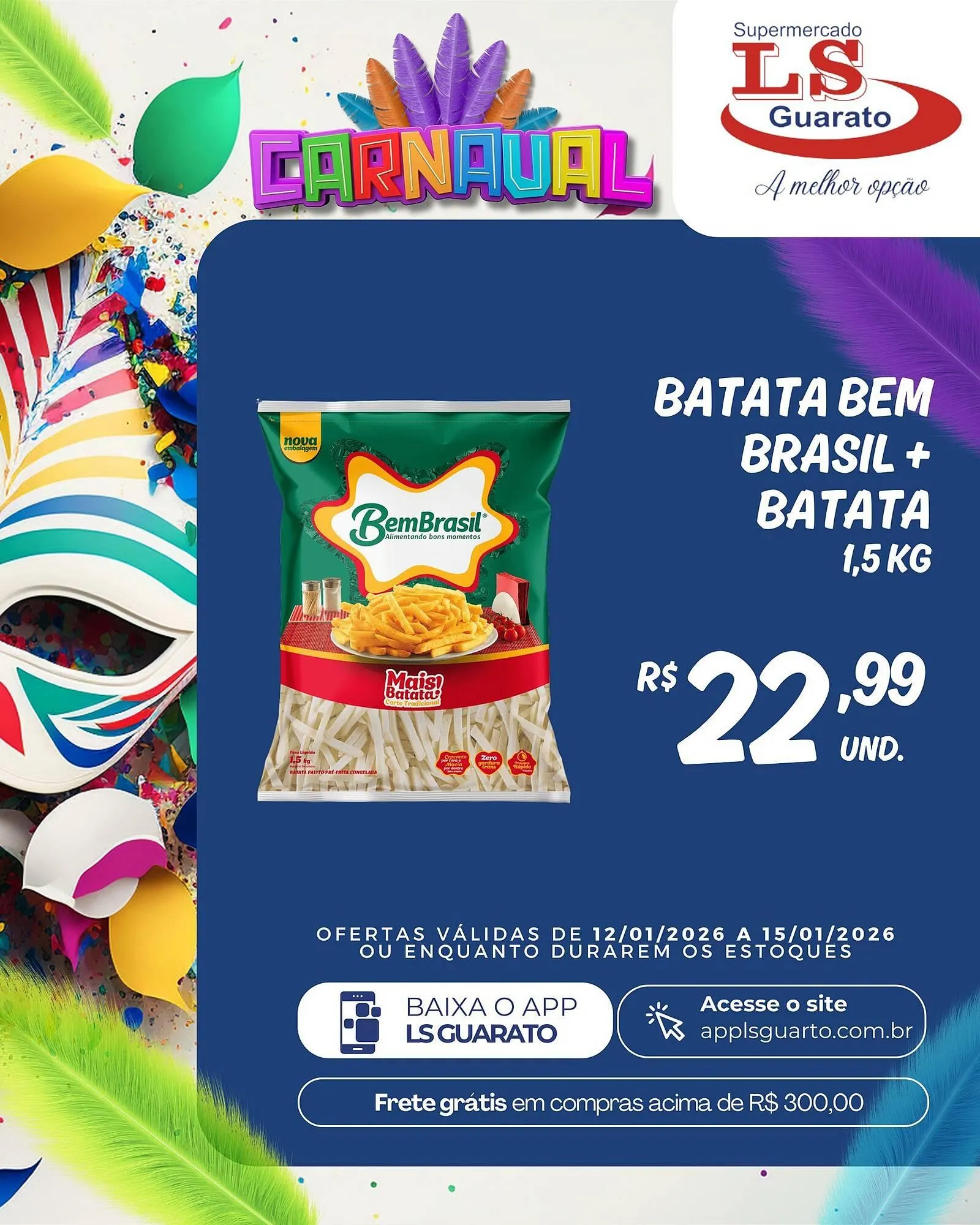 Encarte de Catálogo Supermercado LS Guarato 12 de fevereiro até 15 de fevereiro 2026 - Pagina 2