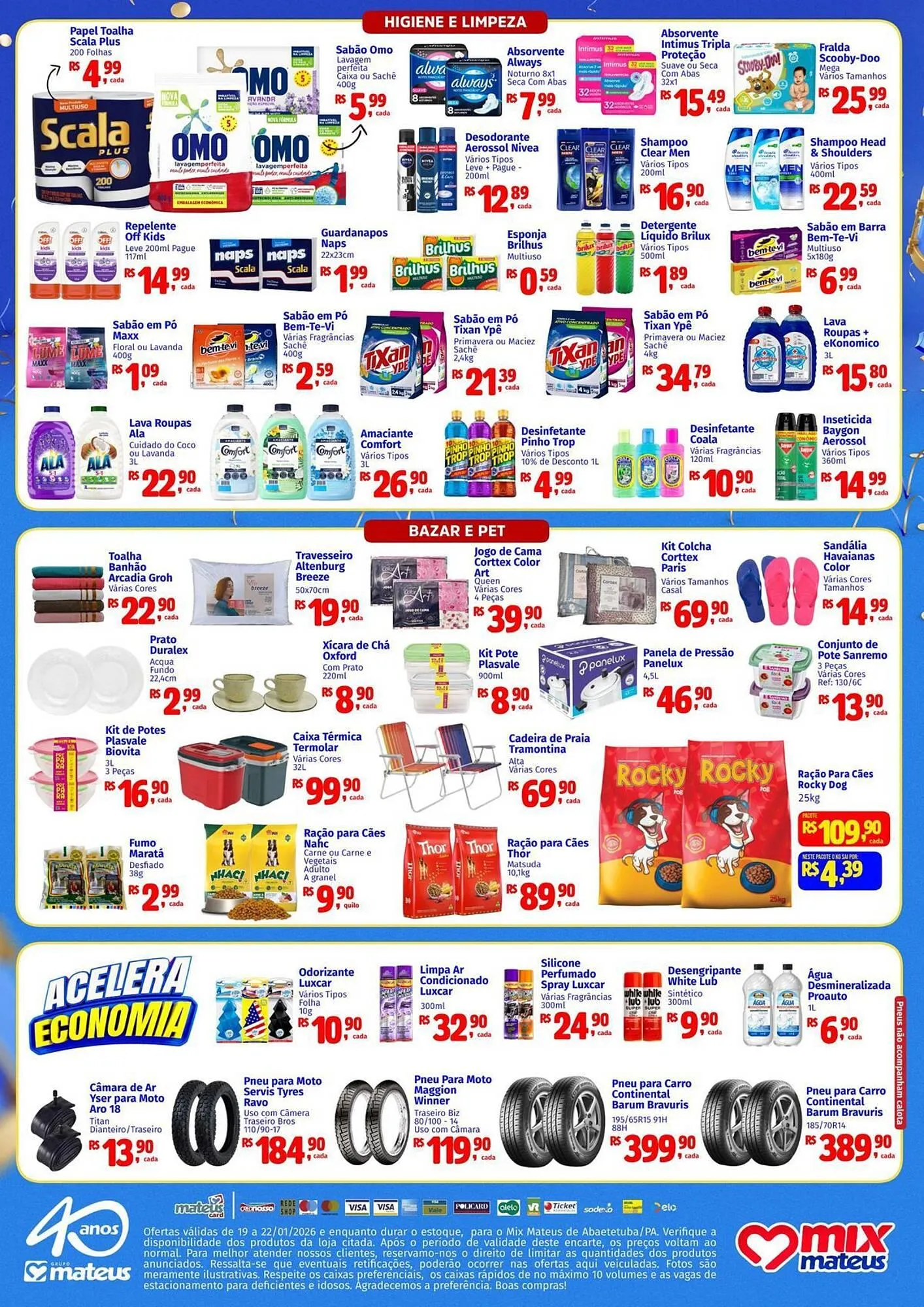 Encarte de Catálogo Supermercados Mateus 19 de janeiro até 22 de janeiro 2026 - Pagina 4