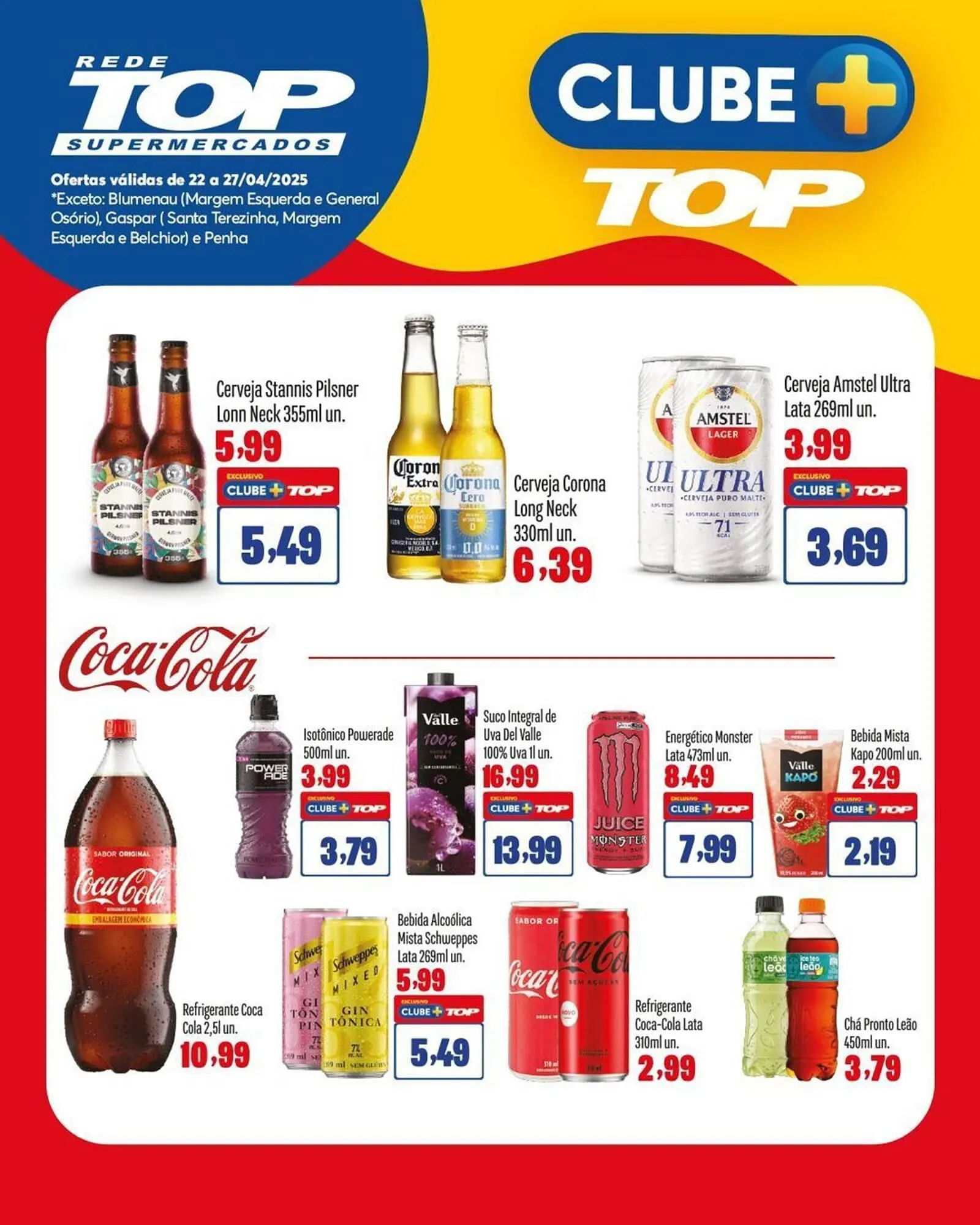 Encarte de Catálogo Rede Top 22 de abril até 23 de abril 2025 - Pagina 7