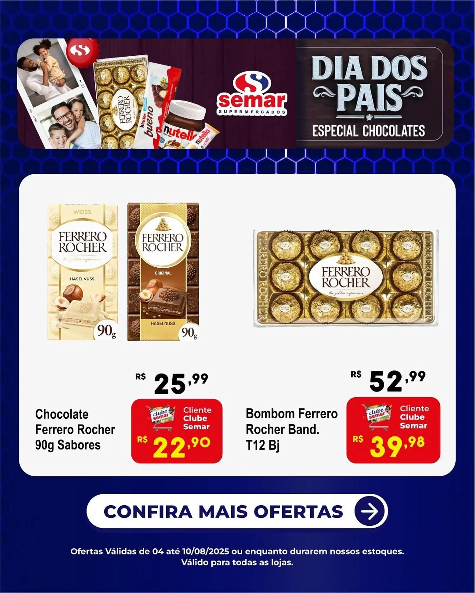 Encarte de Catálogo Semar Supermercado 5 de agosto até 10 de agosto 2025 - Pagina 1