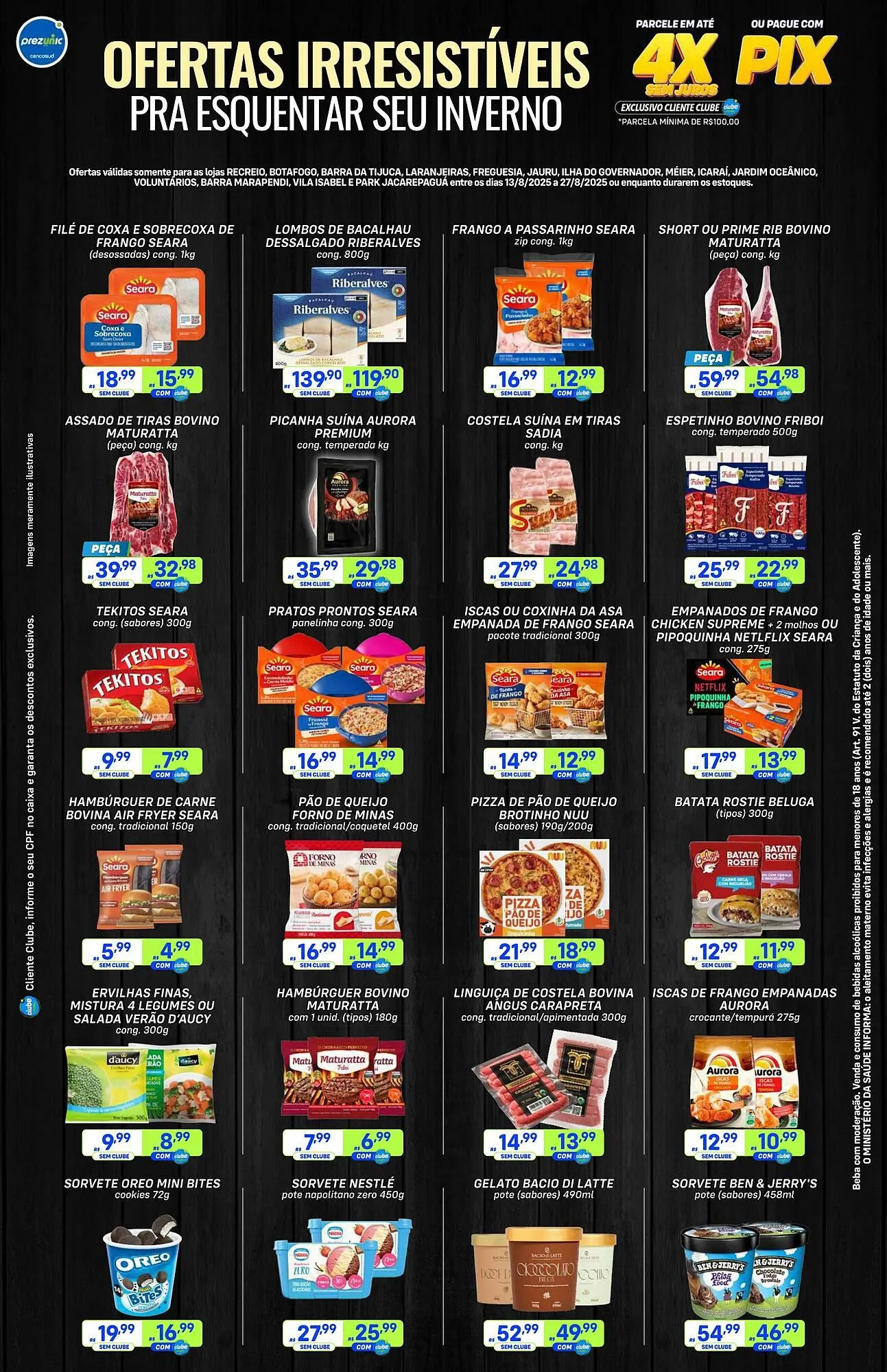 Encarte de Catálogo Prezunic 13 de agosto até 27 de agosto 2025 - Pagina 3