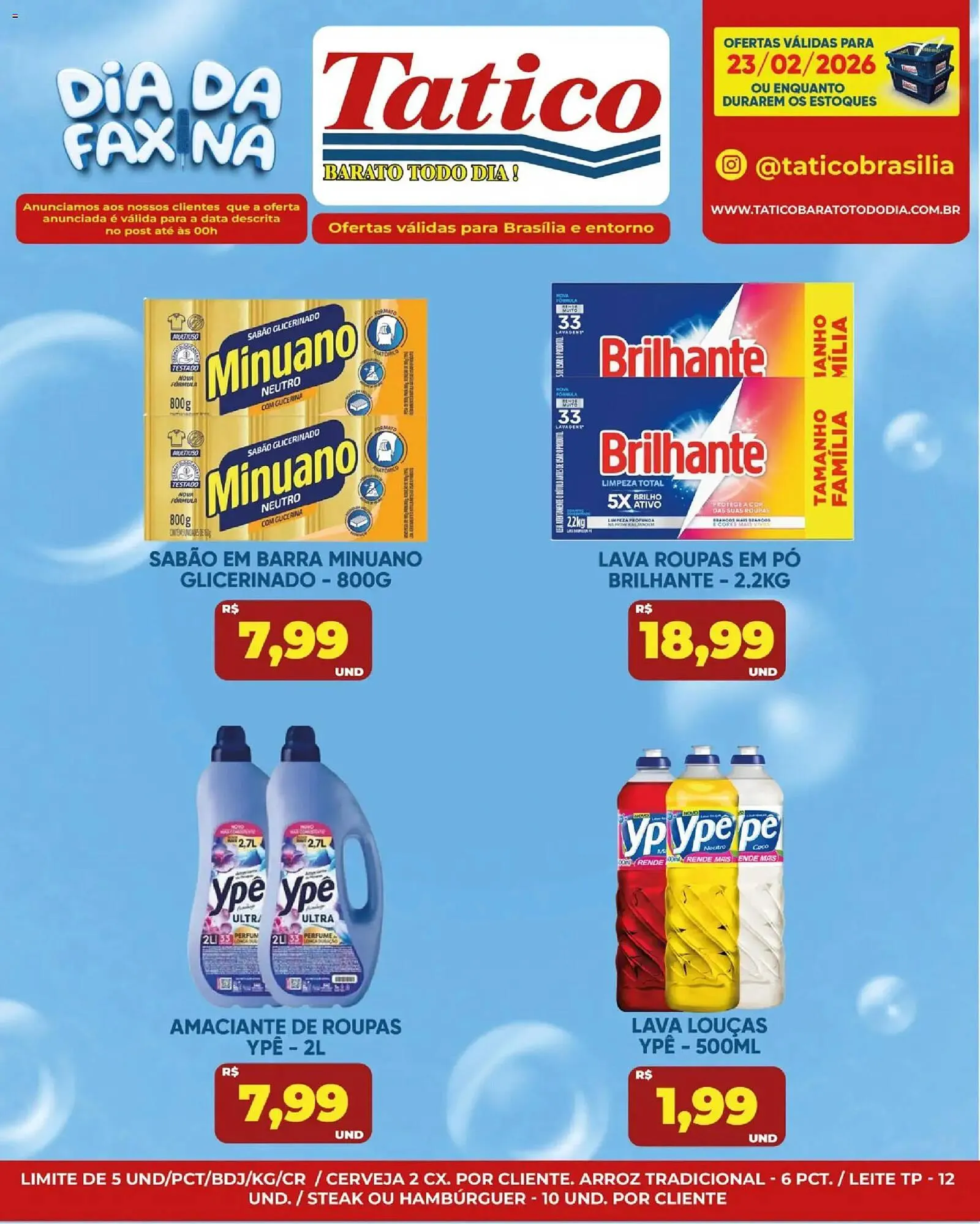 Encarte de Tabloide Tatico 24 de fevereiro até 24 de fevereiro 2026 - Pagina 32