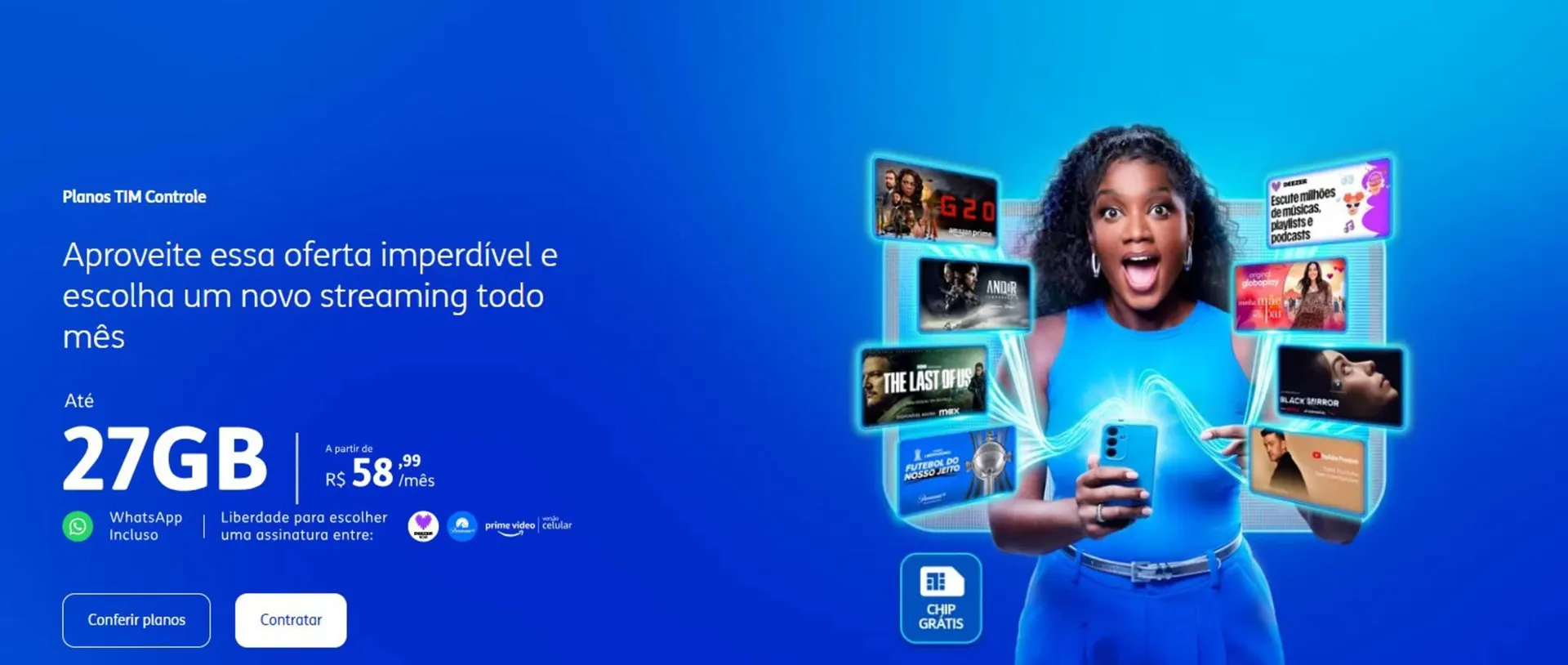 Encarte de Catálogo Tim 10 de junho até 27 de junho 2025 - Pagina 1