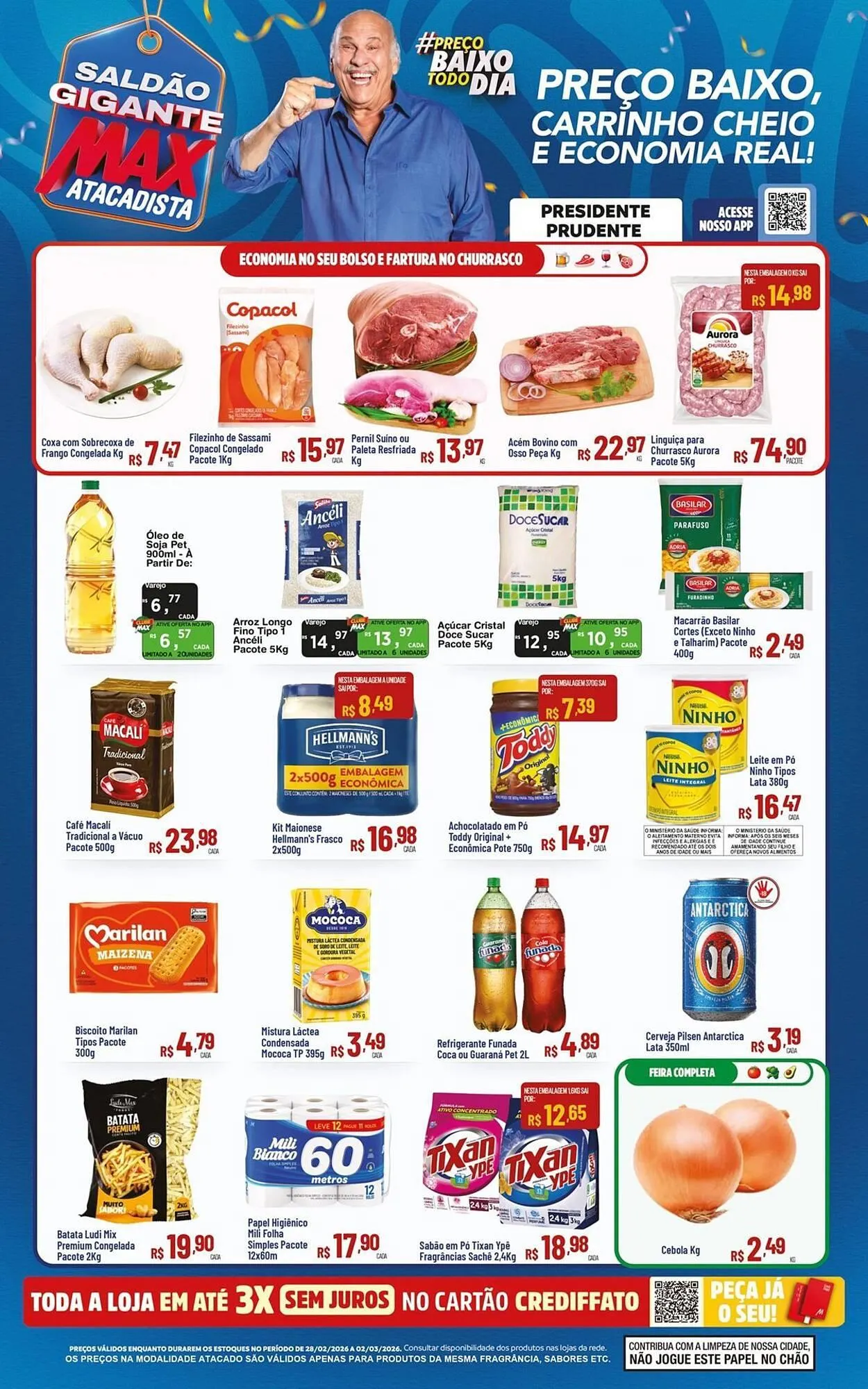 Encarte de Encarte Max Atacadista 28 de fevereiro até 2 de março 2026 - Pagina 1