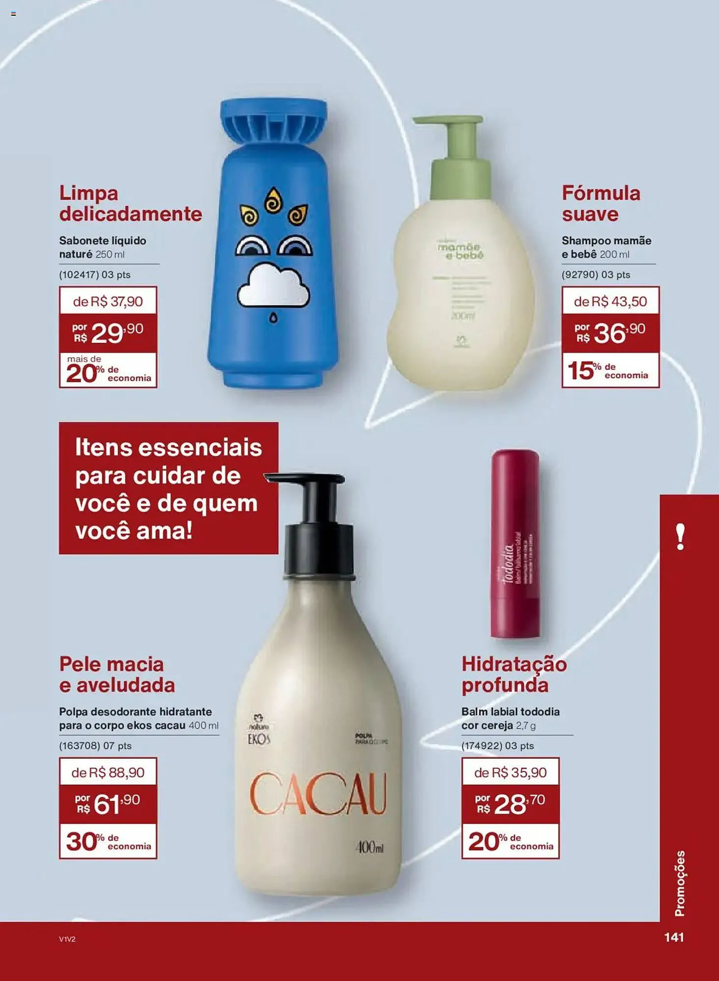 Encarte de Catálogo Natura 28 de julho até 19 de agosto 2025 - Pagina 141