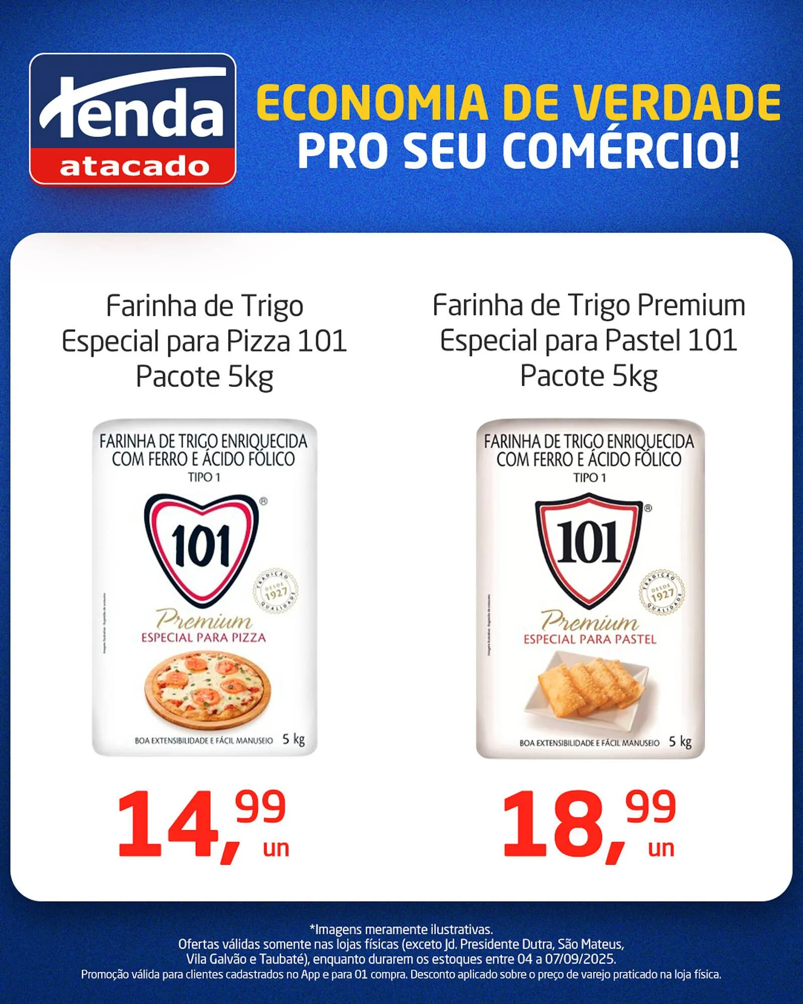 Encarte de Folheto Tenda Atacado 4 de setembro até 7 de setembro 2025 - Pagina 1