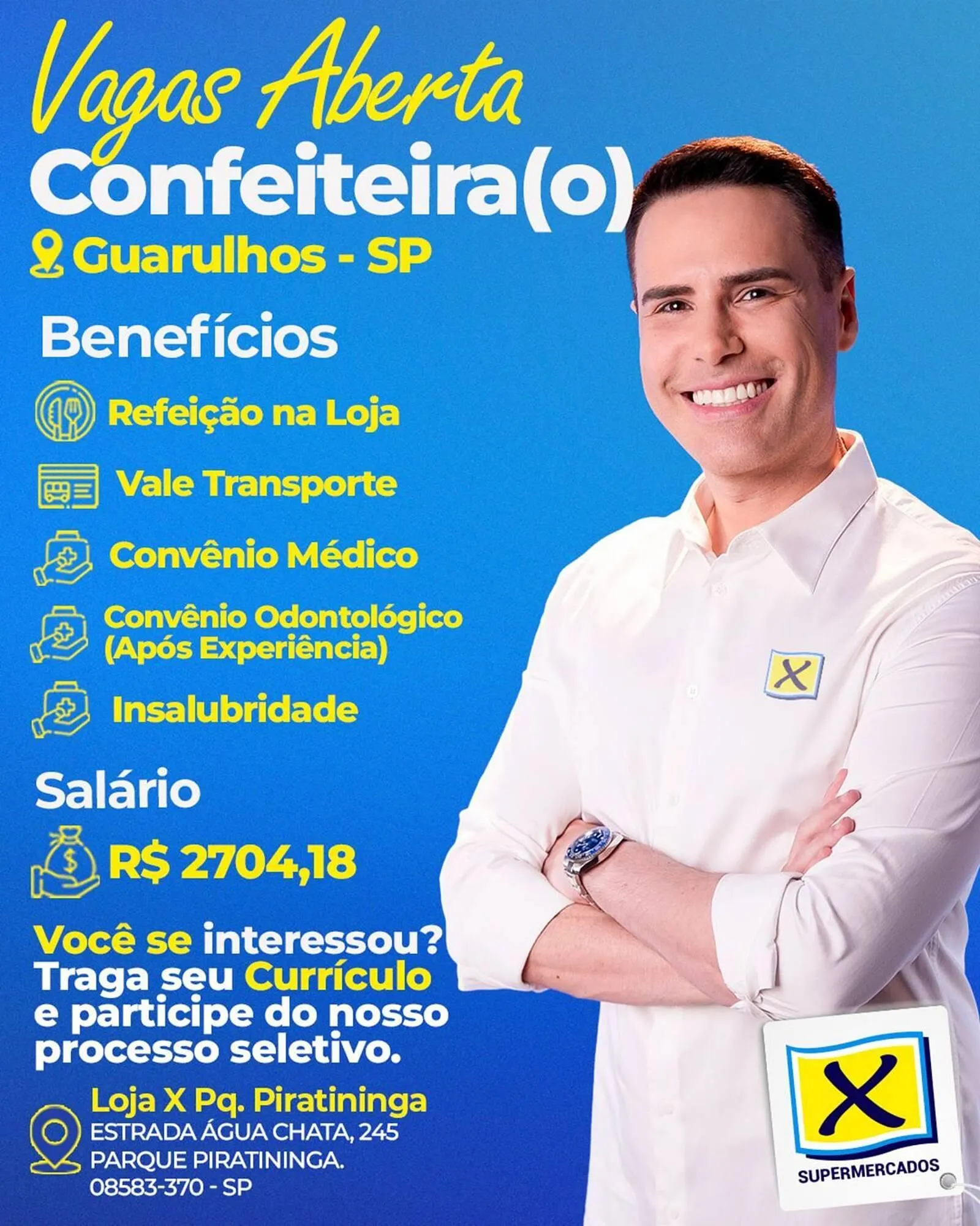 Encarte de Catálogo X Supermercados 20 de agosto até 23 de agosto 2025 - Pagina 1