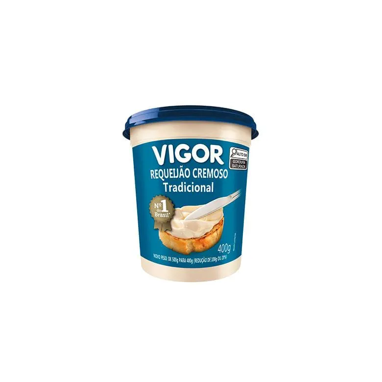 Requeijão Vigor Tradicional 400g