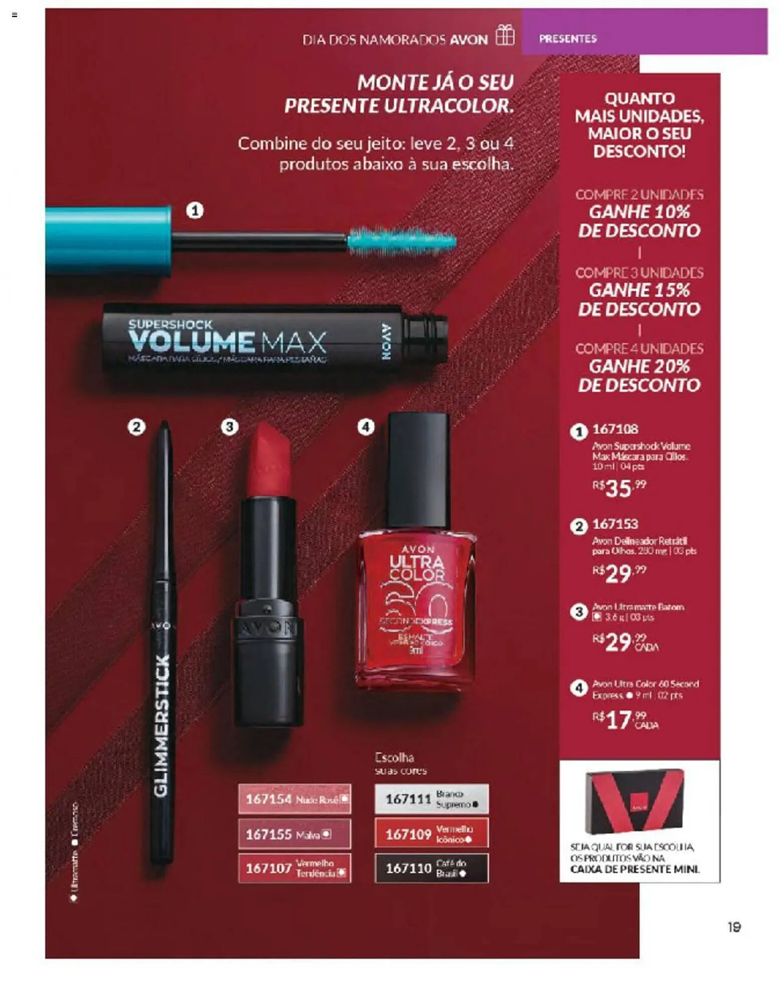 Encarte de Catálogo Avon 10 de abril até 8 de maio 2024 - Pagina 19