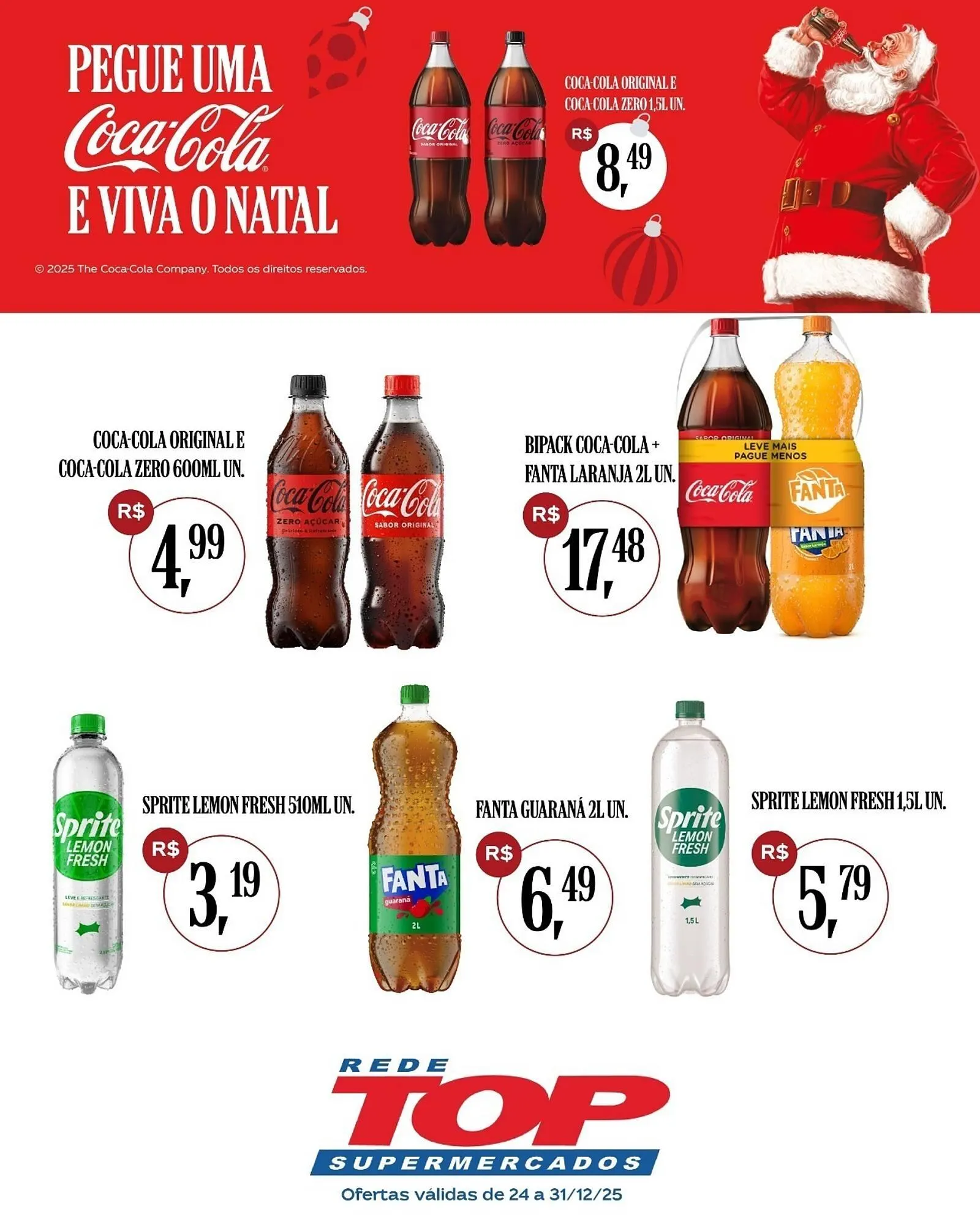 Encarte de Encarte Rede Top 24 de dezembro até 31 de dezembro 2025 - Pagina 1