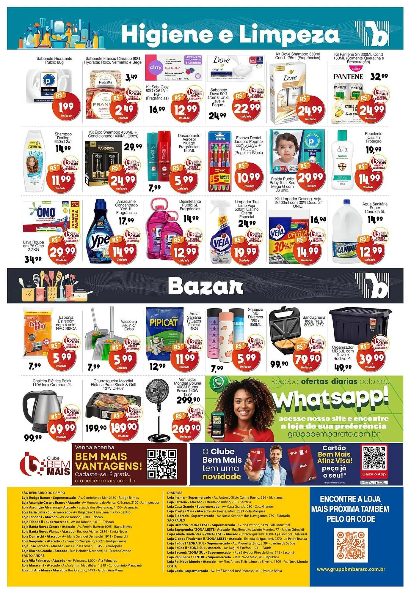 Encarte de Catálogo Supermercado Bem Barato 10 de março até 16 de março 2026 - Pagina 4