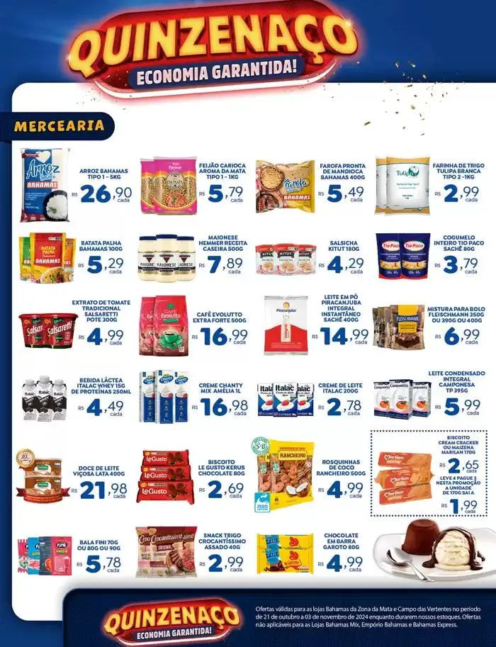 Encarte de Ofertas da Quinzena 21 de outubro até 3 de novembro 2024 - Pagina 2