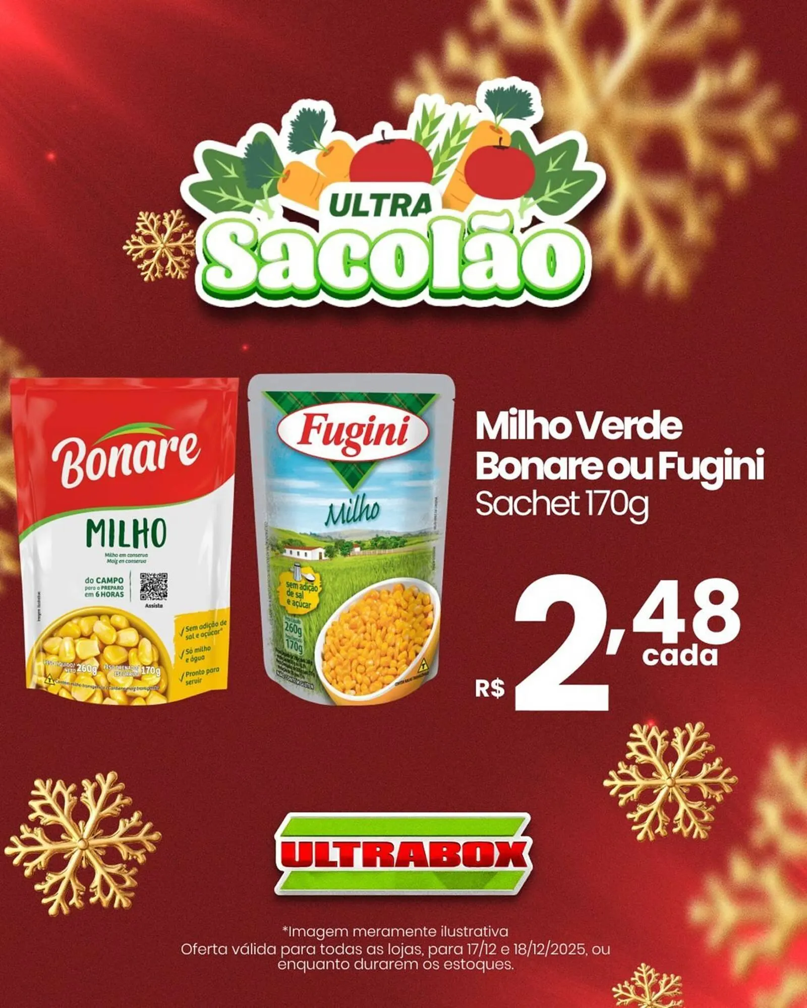 Encarte de Panfleto Ultrabox 17 de dezembro até 18 de dezembro 2025 - Pagina 1