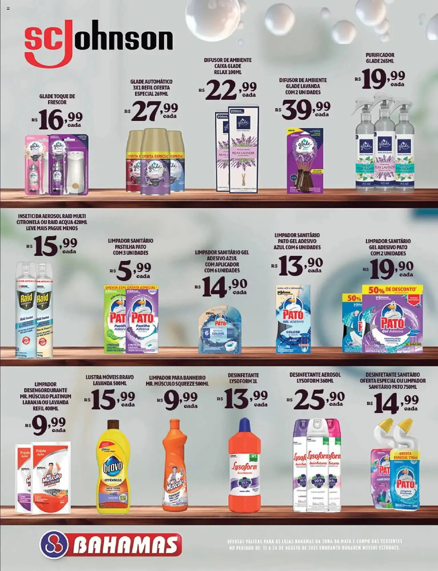 Encarte de Catálogo Bahamas Supermercados 11 de agosto até 25 de agosto 2025 - Pagina 11