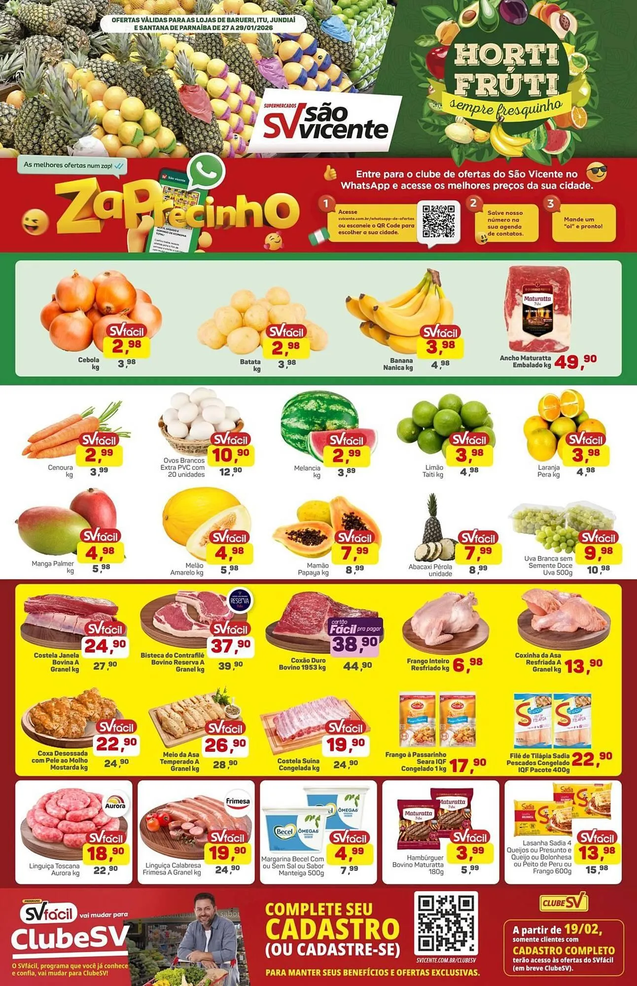 Catálogo Supermercados São Vicente - 1