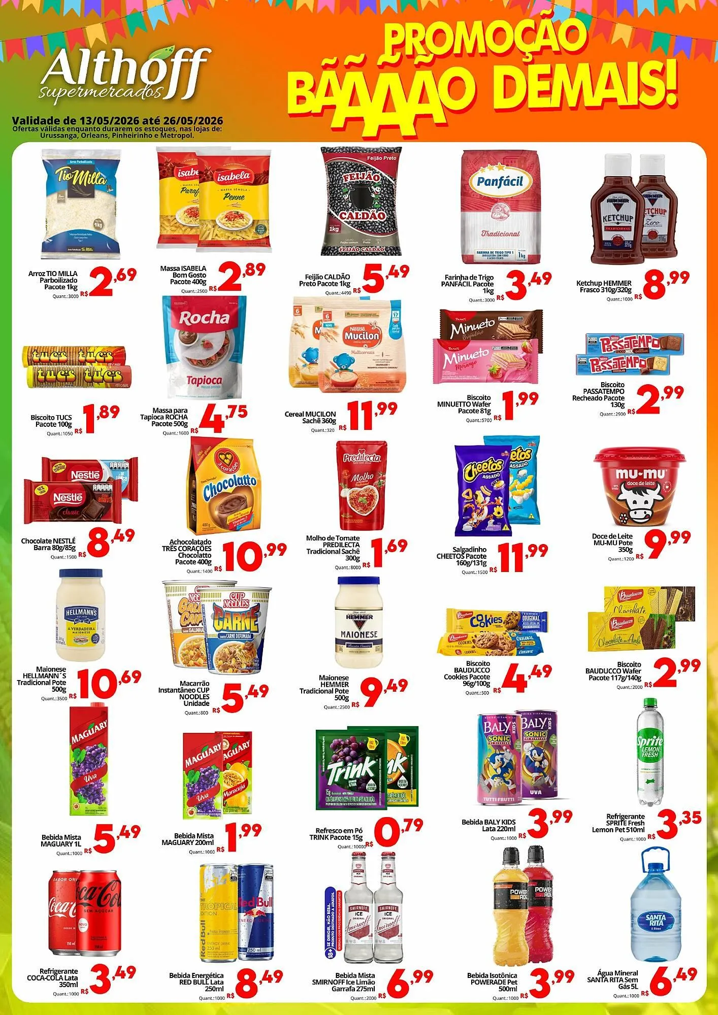 Encarte de Encarte Althoff Supermercados 14 de maio até 26 de maio 2026 - Pagina 2