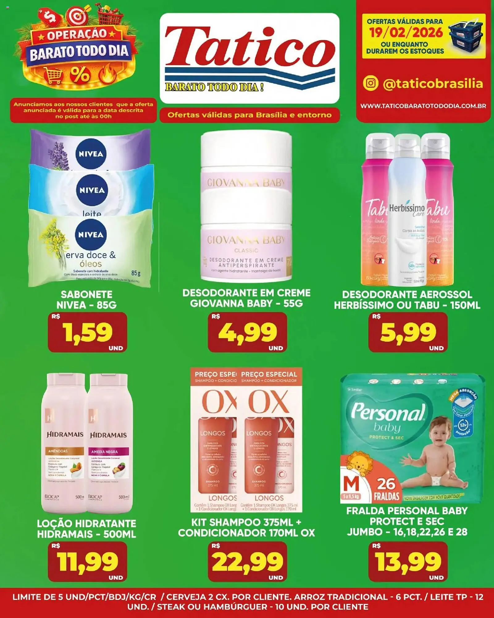 Encarte de Tabloide Tatico 19 de fevereiro até 22 de fevereiro 2026 - Pagina 18