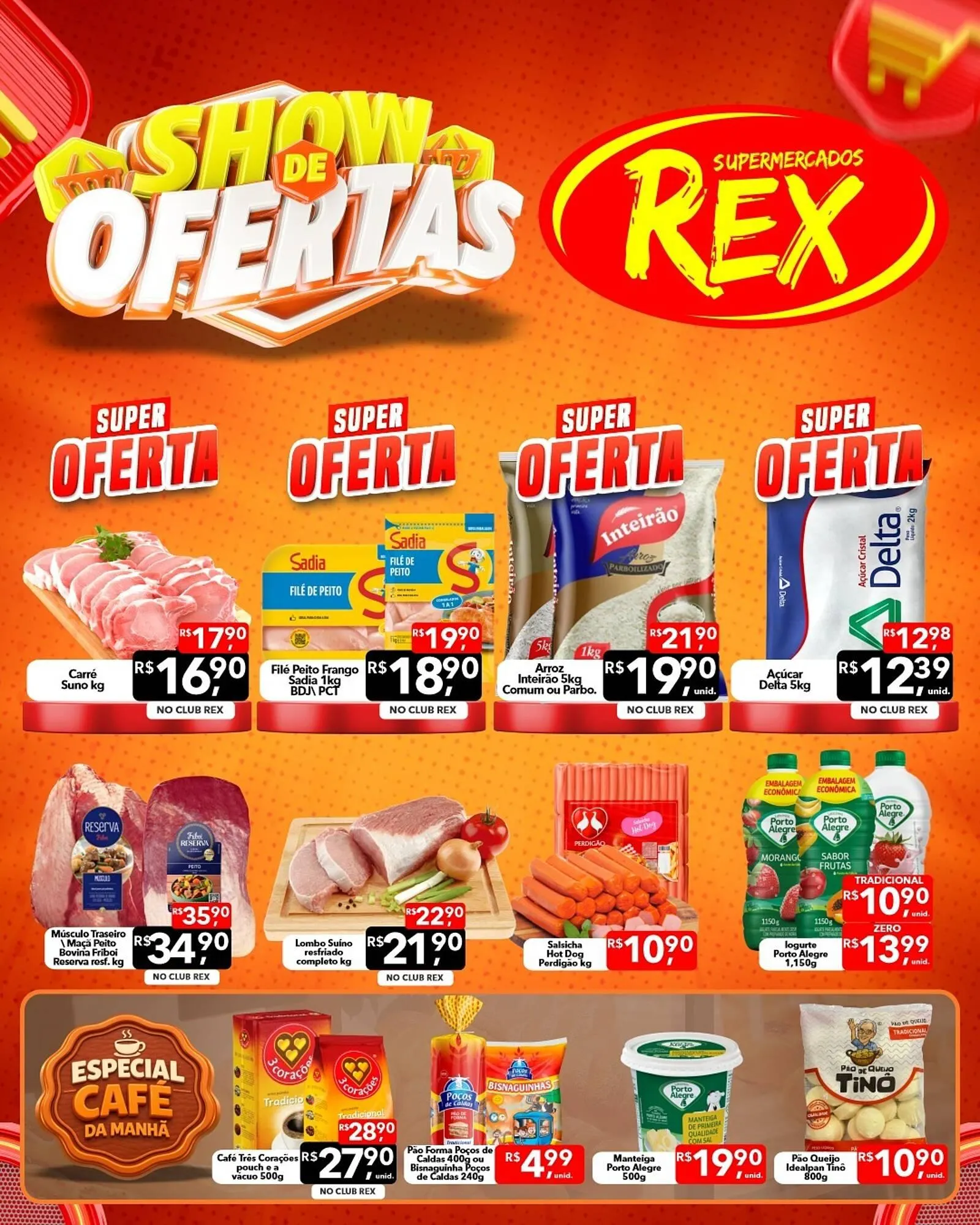 Encarte de Catálogo Supermercados Rex 7 de abril até 9 de abril 2026 - Pagina 1