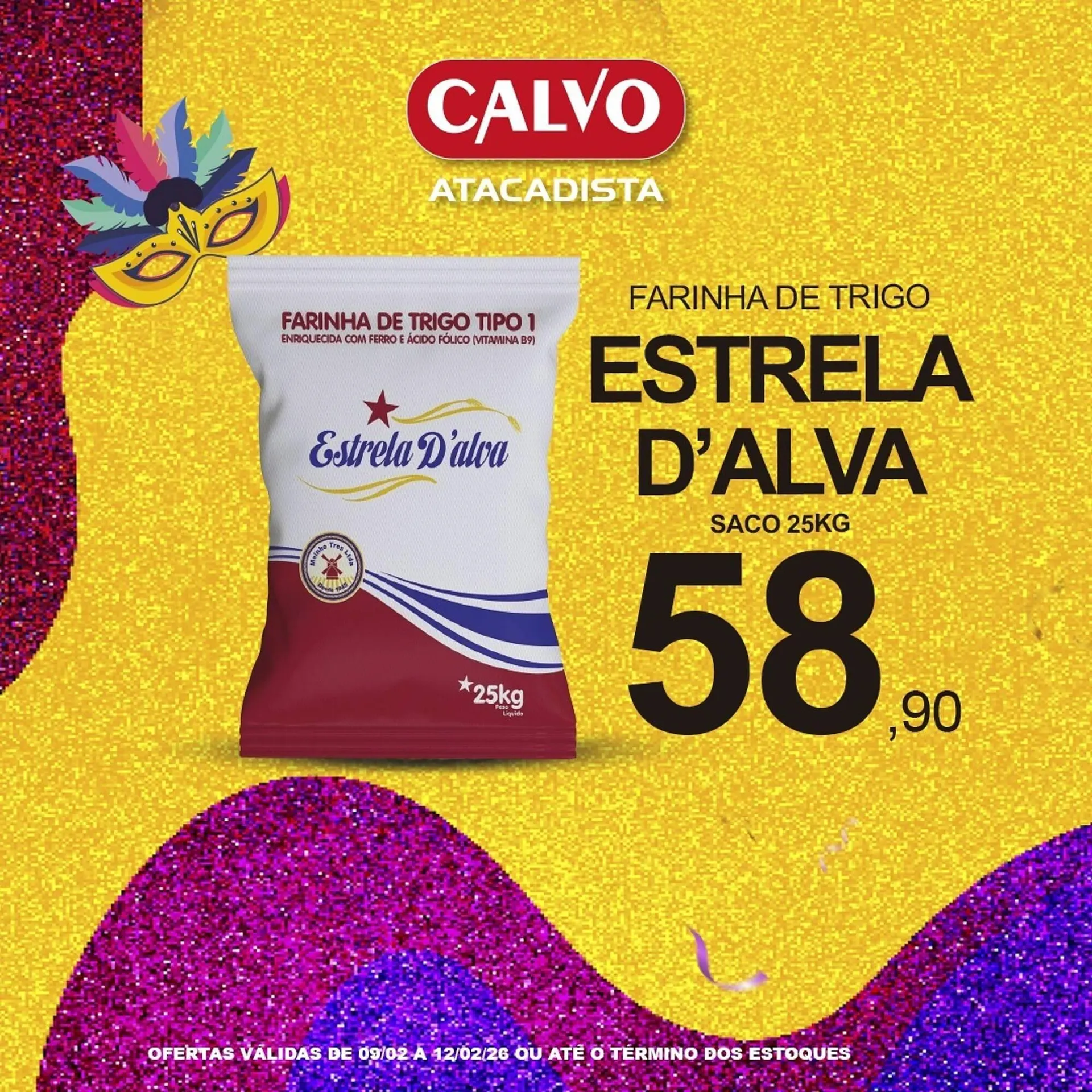 Encarte de Folheto Calvo Atacadista 10 de fevereiro até 12 de fevereiro 2026 - Pagina 3