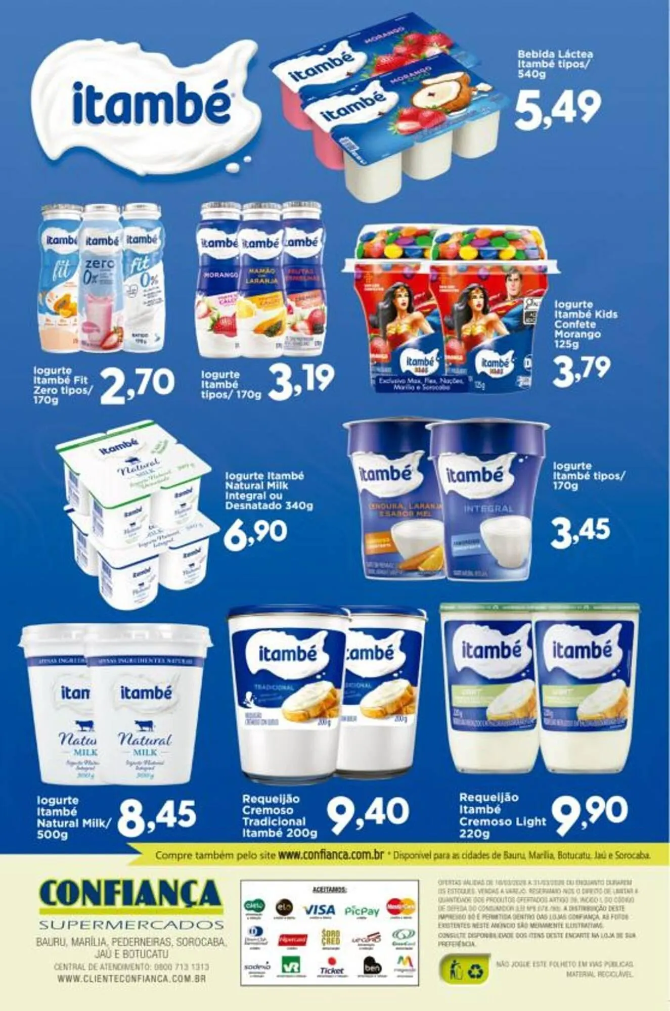 Encarte de Catálogo Confiança Supermercados 16 de março até 31 de março 2026 - Pagina 6