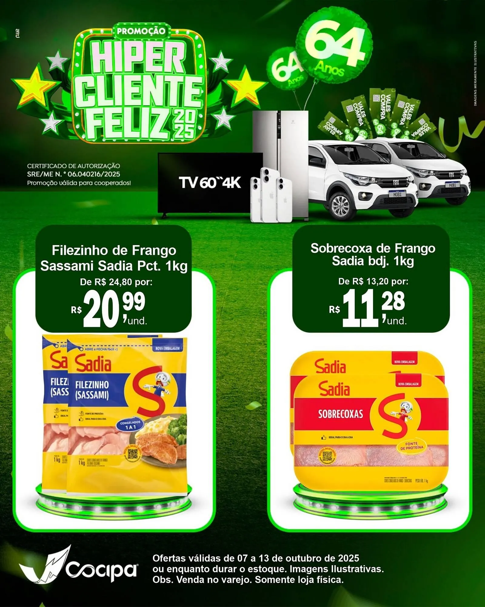 Encarte de Catálogo Cocipa 7 de outubro até 13 de outubro 2025 - Pagina 5