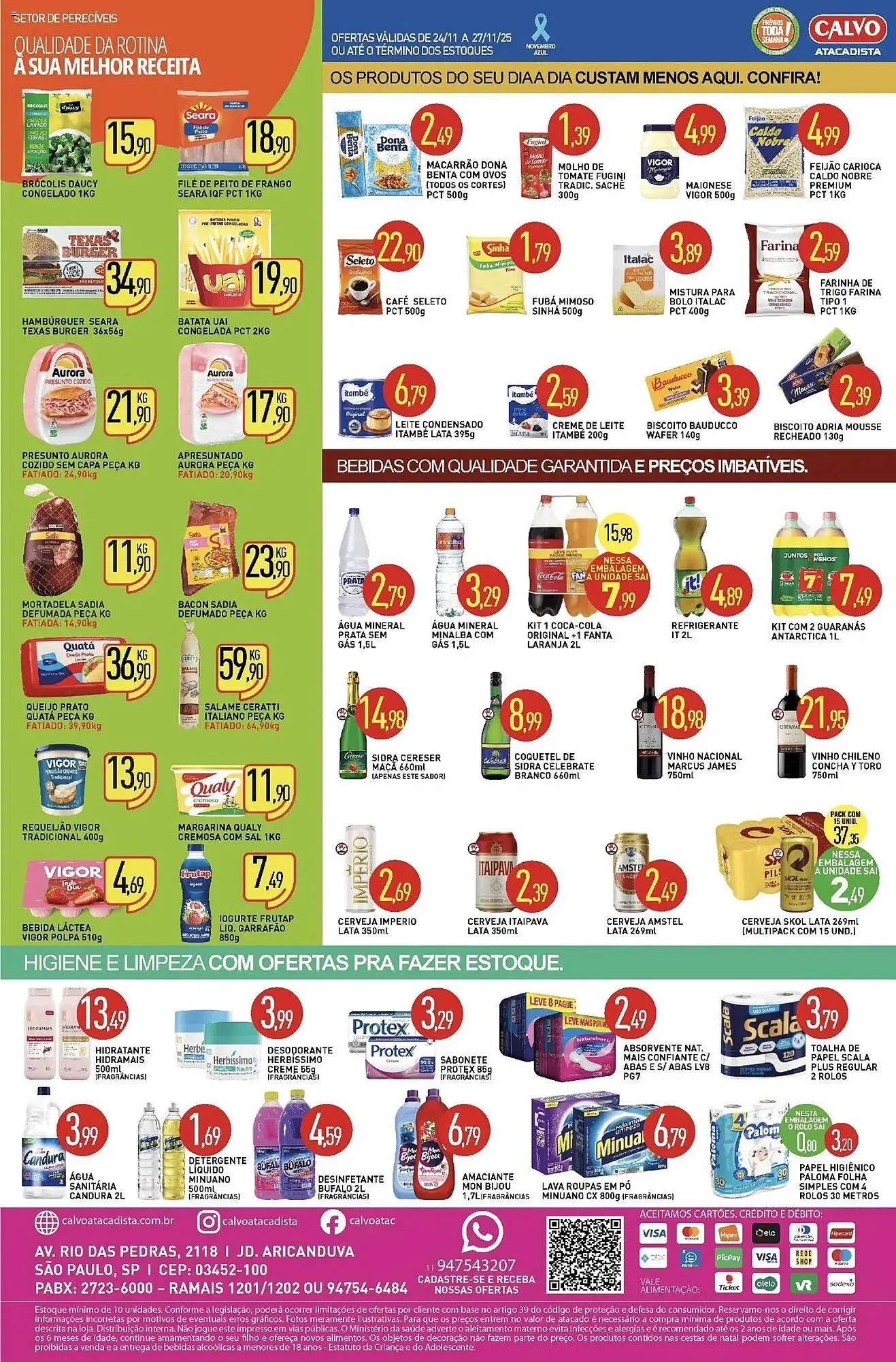 Encarte de Folheto Calvo Atacadista 24 de novembro até 28 de novembro 2025 - Pagina 2