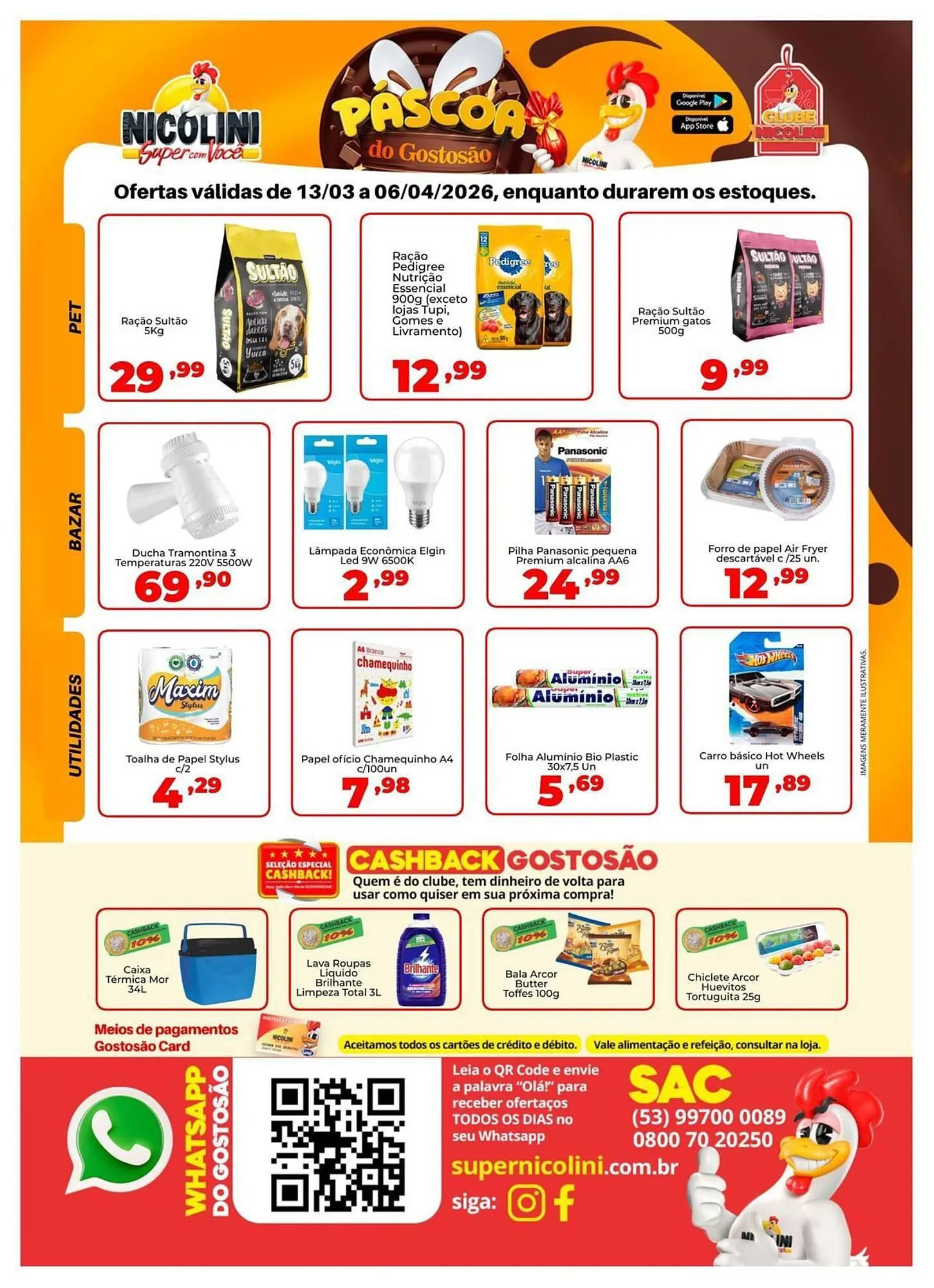 Encarte de Catálogo Super Nicolini 13 de março até 6 de abril 2026 - Pagina 8