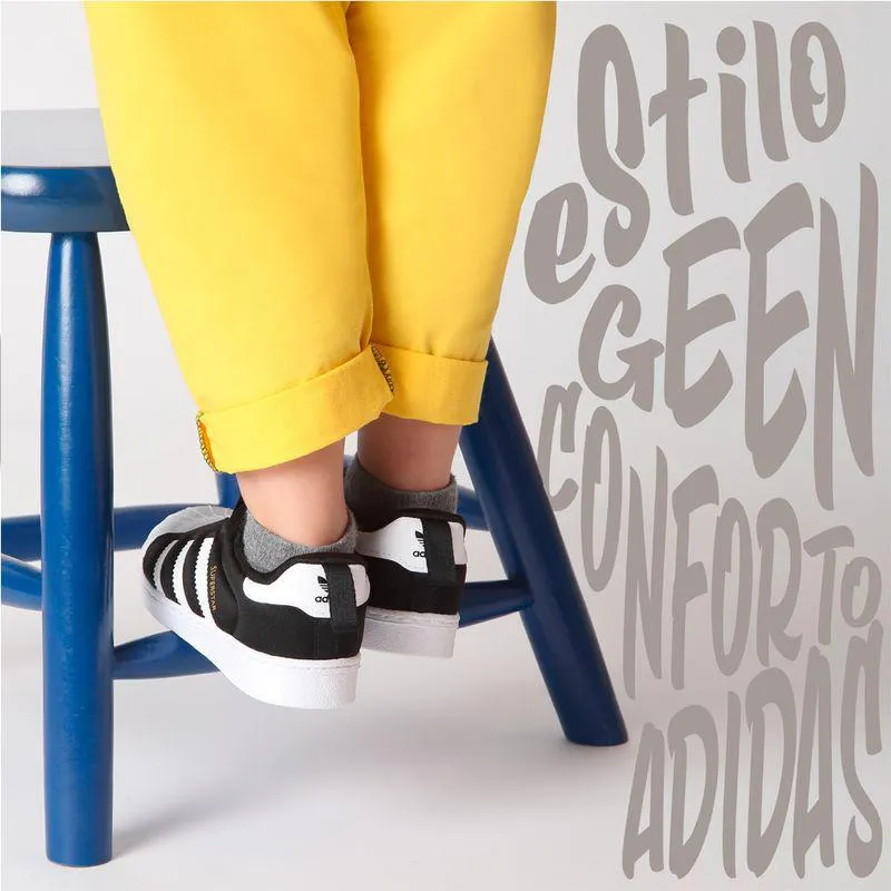 Tênis Adidas Unissex Superstar 360 Slip On