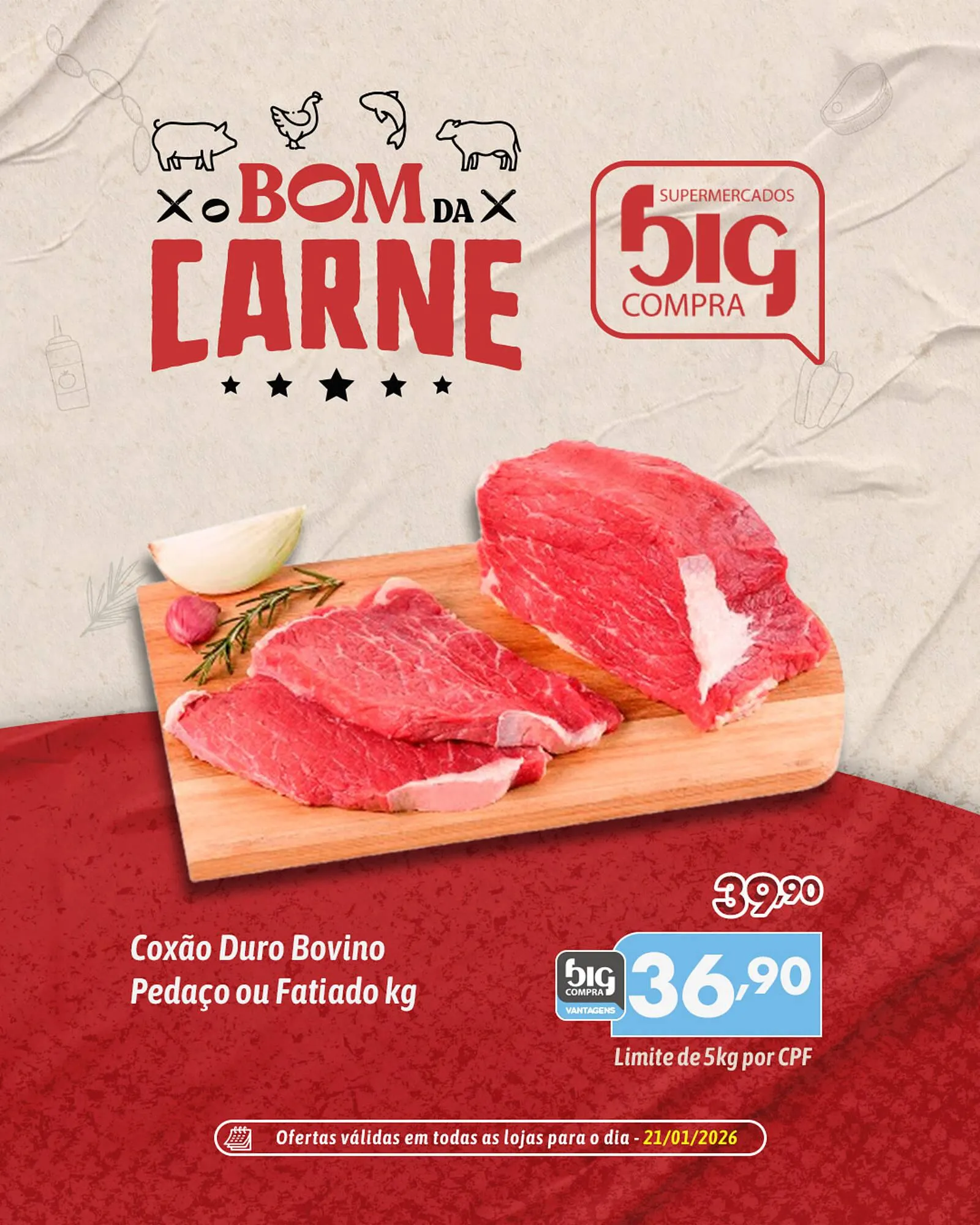 Encarte de Catálogo Supermercados Big Compra 21 de janeiro até 21 de janeiro 2026 - Pagina 3